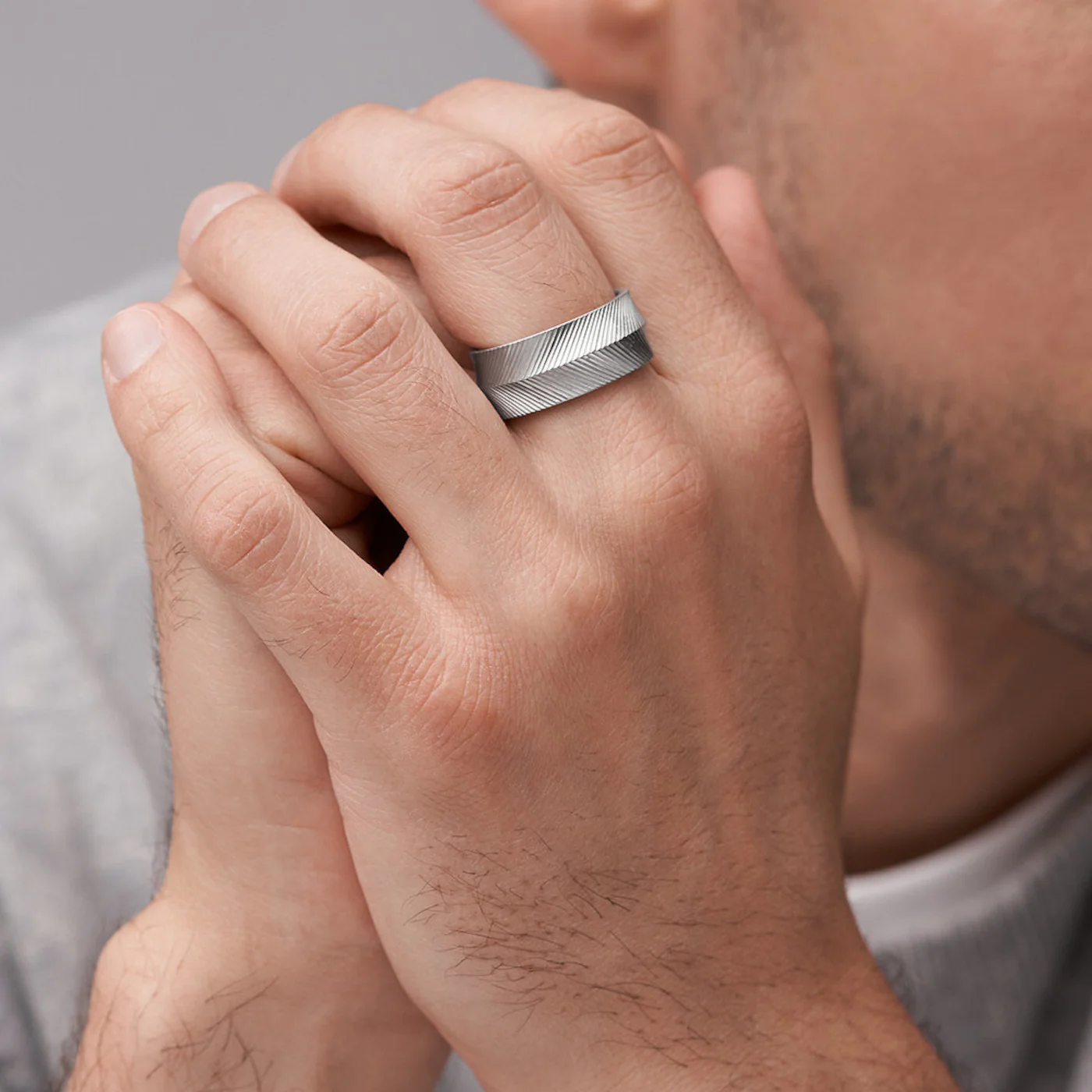 Fossil Harlow Zilverkleurige Ring JF04568040-9 - Image 3