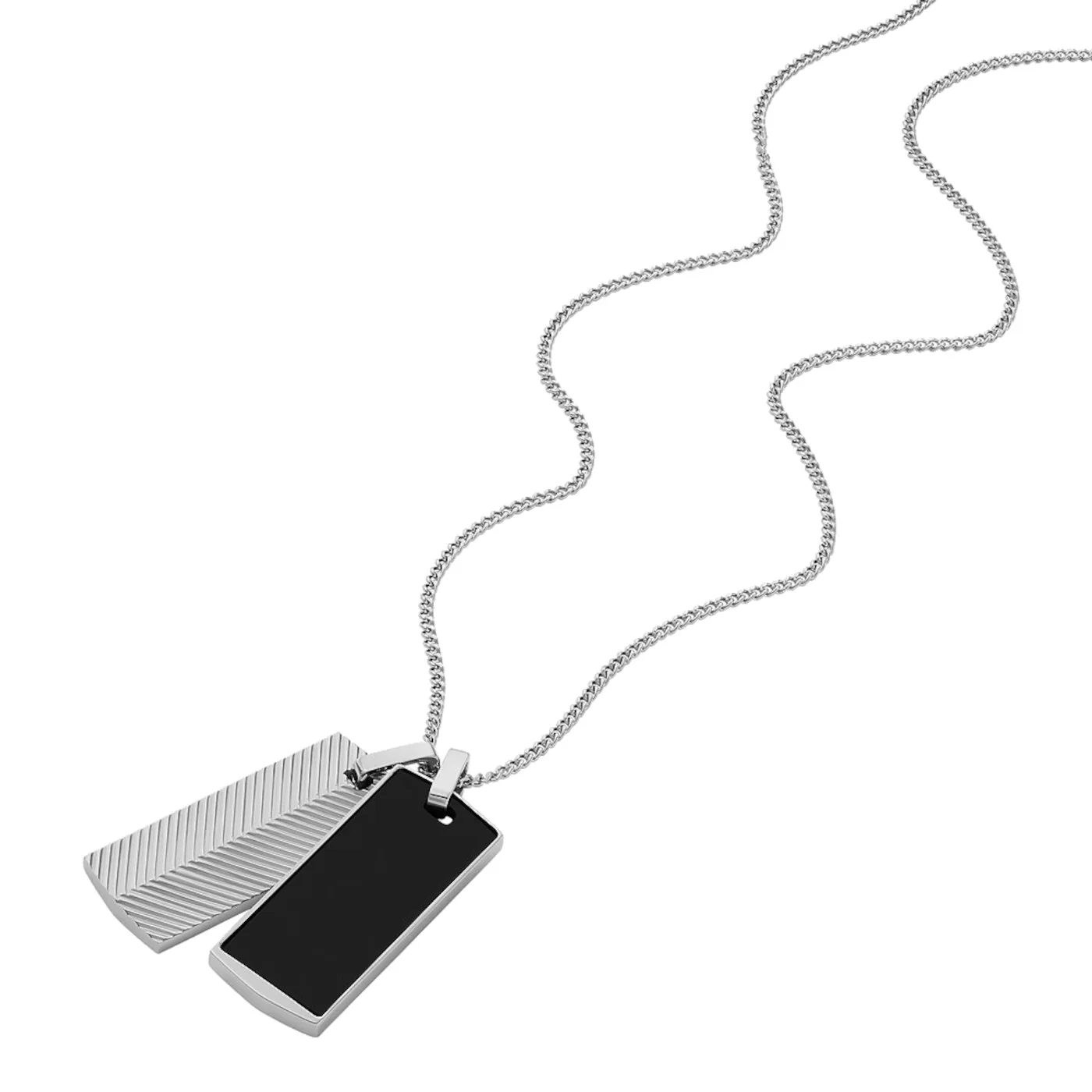Fossil Harlow Silver Necklace JF04565040 - Image 4