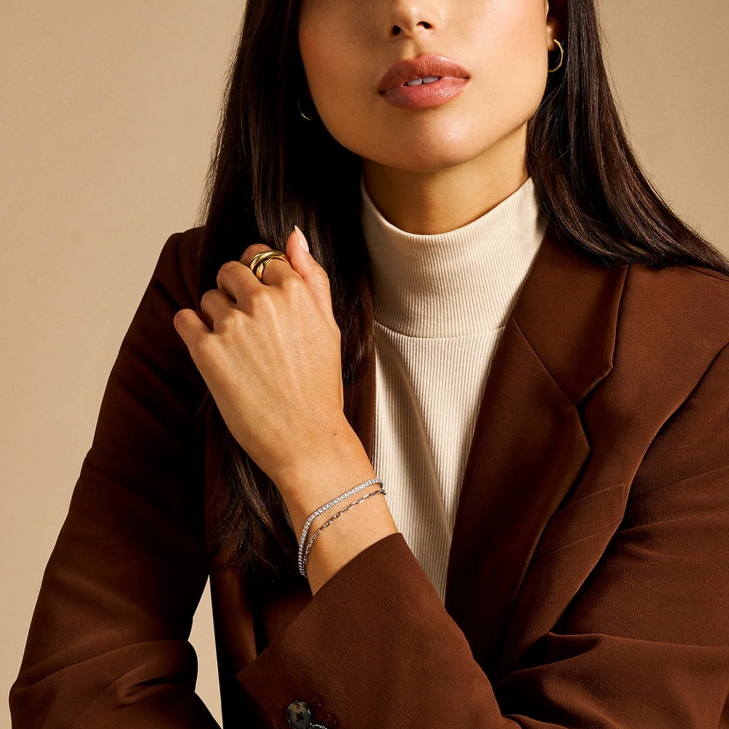 Fossil Heritage Silver Bracelet JA7273040 - Image 2