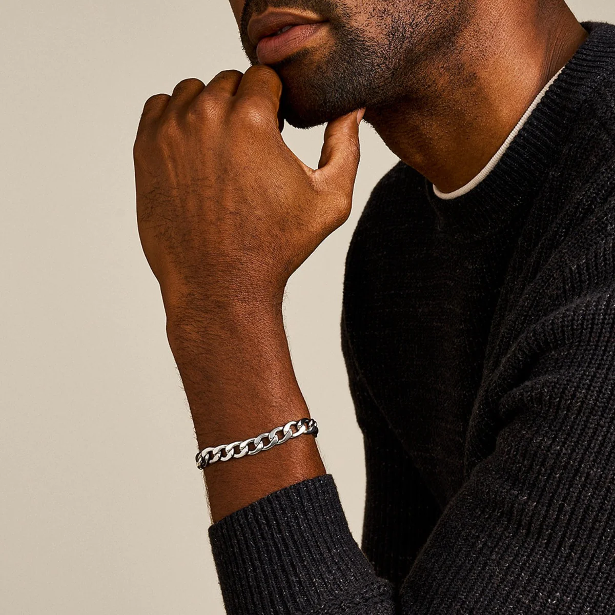 Fossil Heritage Silver Bracelet JF04770040 - Image 3
