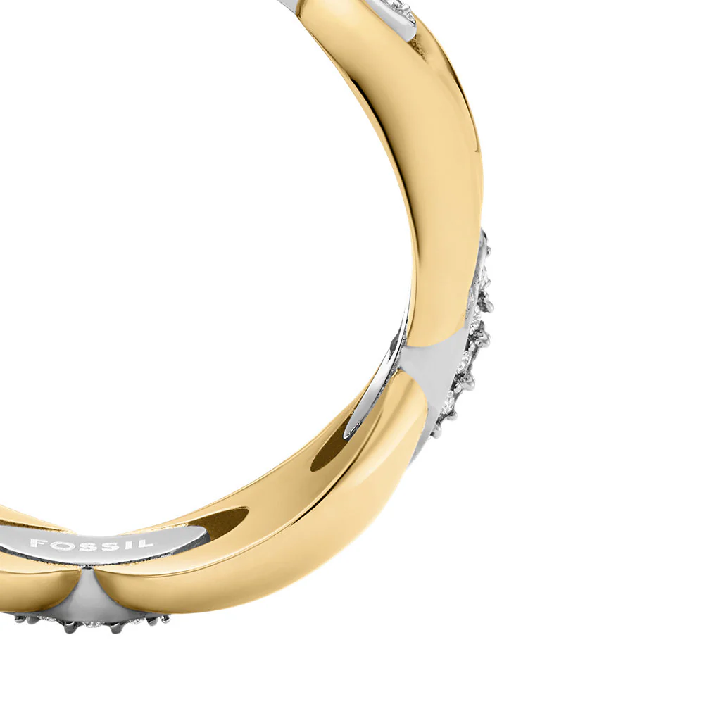 Fossil Heritage Stainless Steel Ring JF049319987 - Image 5