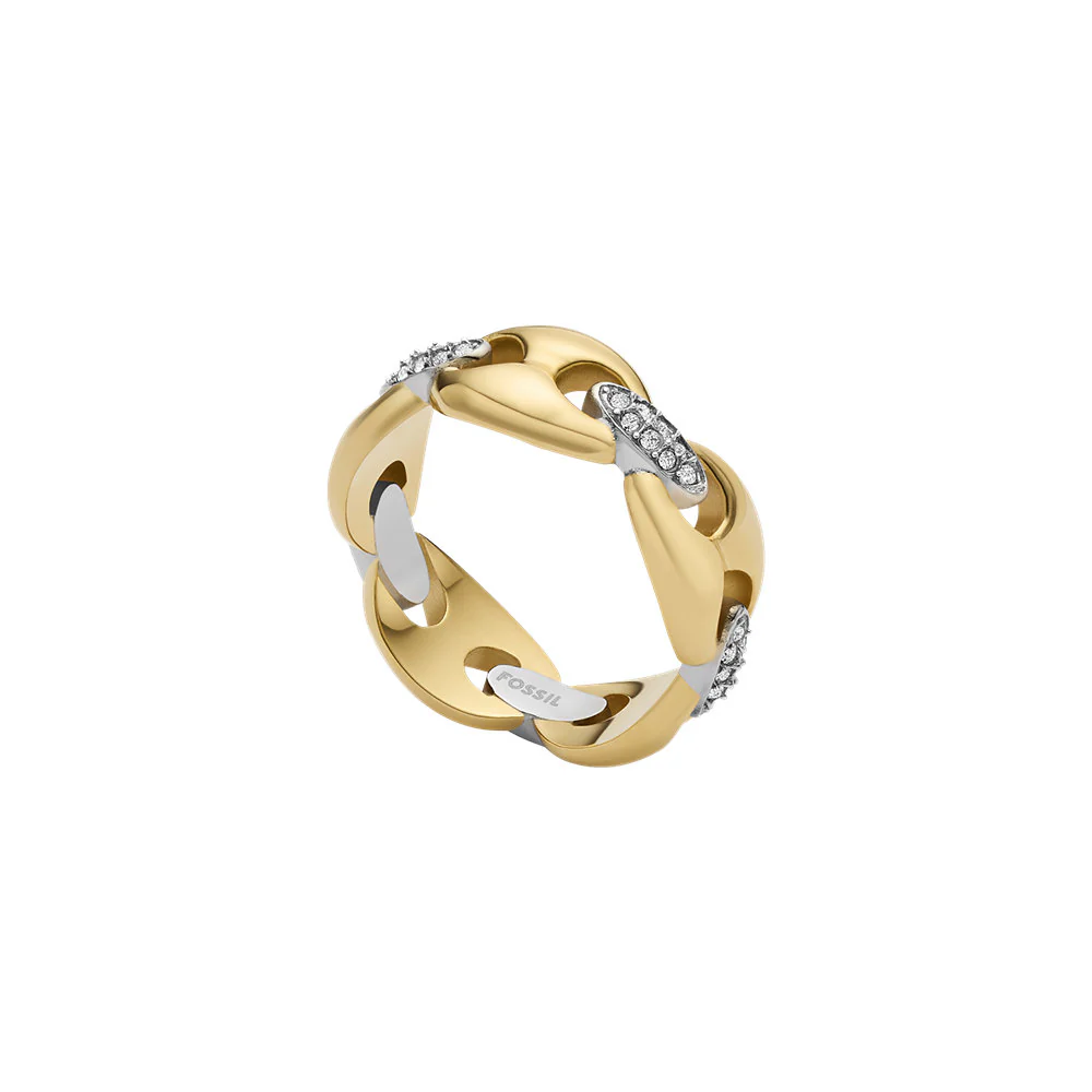 Fossil Heritage Stainless Steel Ring JF049319987 - Image 6
