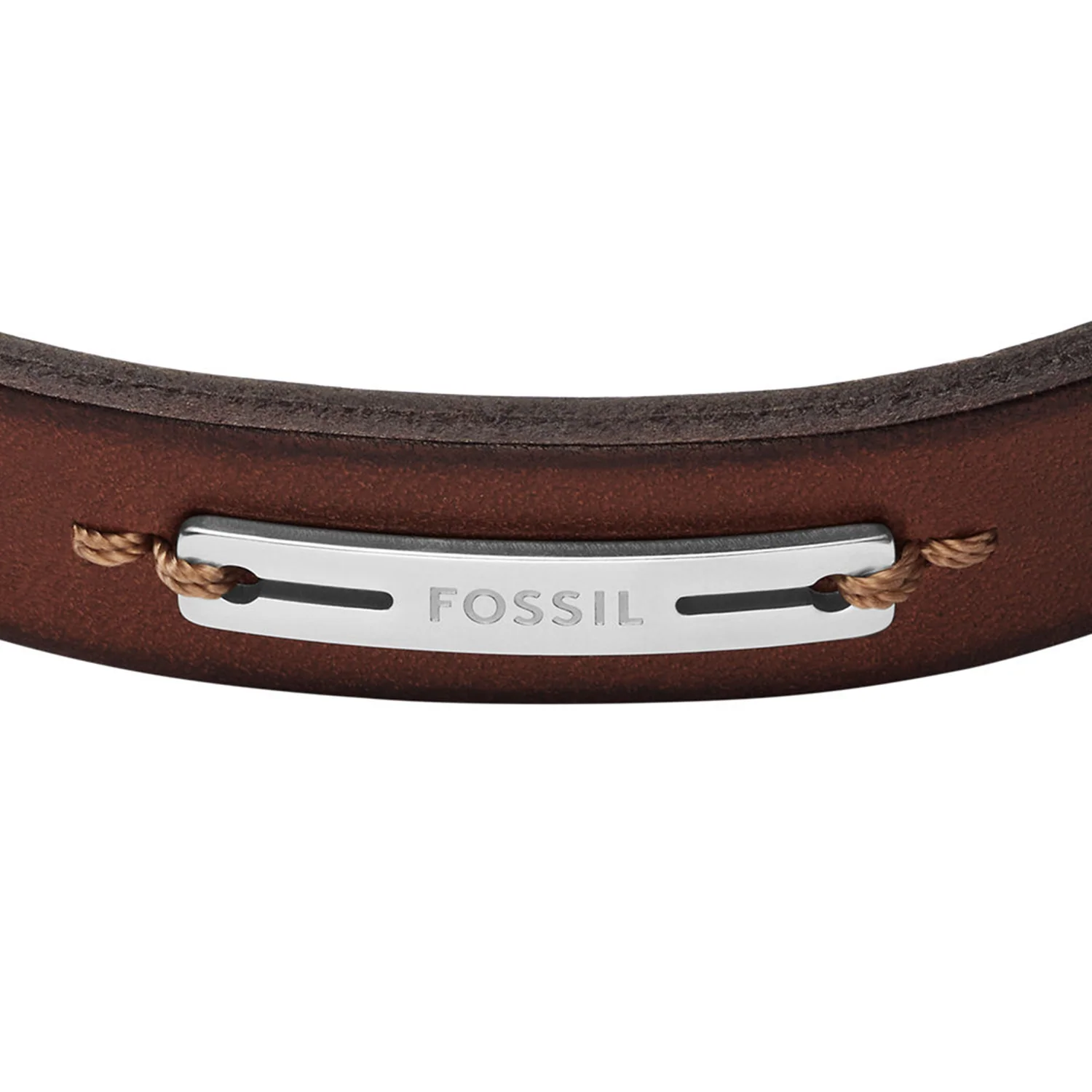 Fossil Machine Leather Men's Bracelet JF04963040 - Image 3
