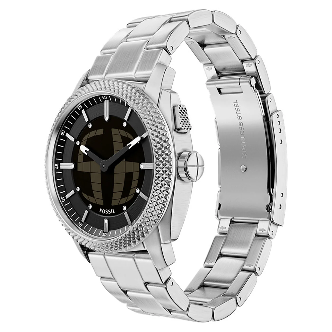 Fossil Machine Round Black Dial Watch FS6155 - Image 3