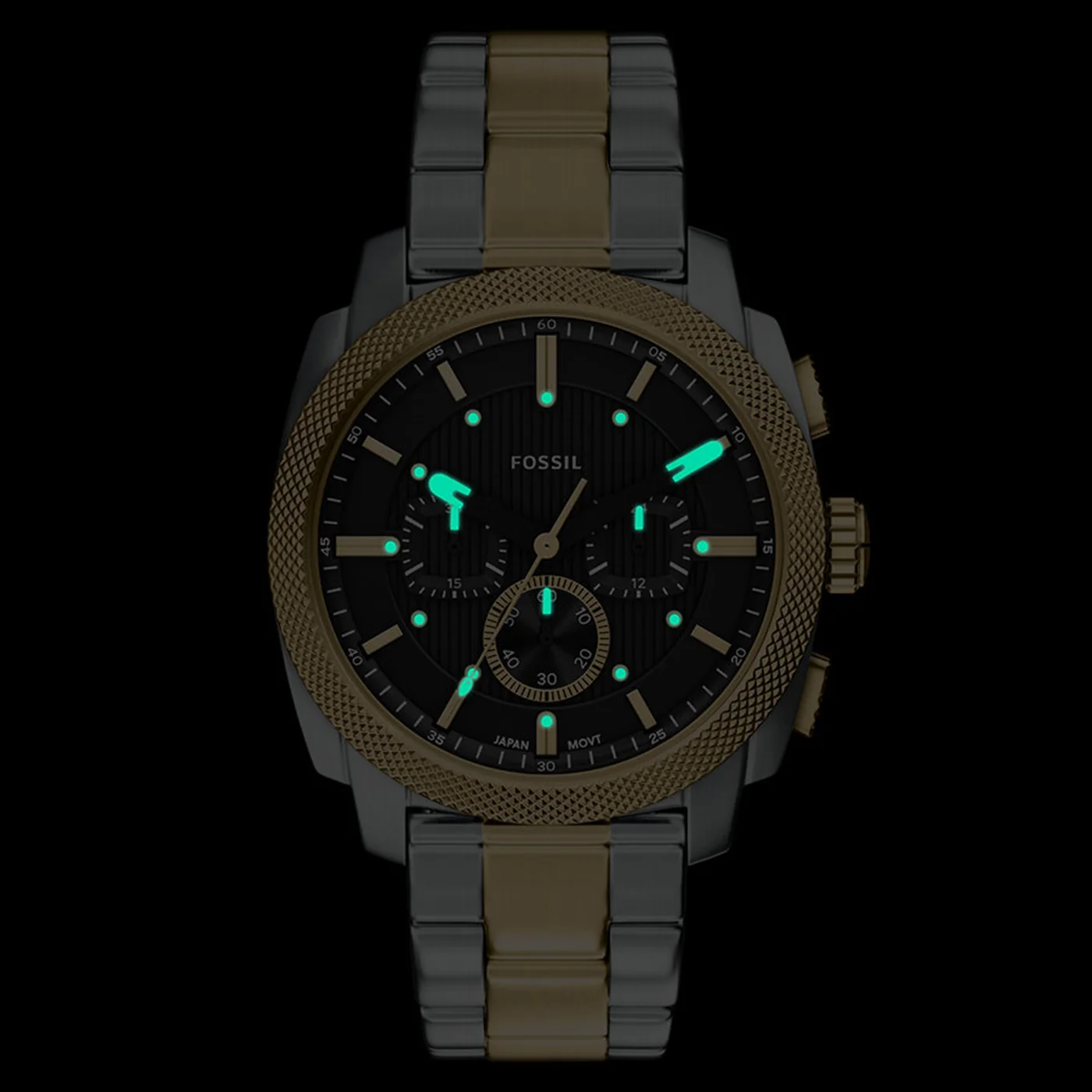 Fossil Machine Round Black Dial Watch FS6159 - Image 7