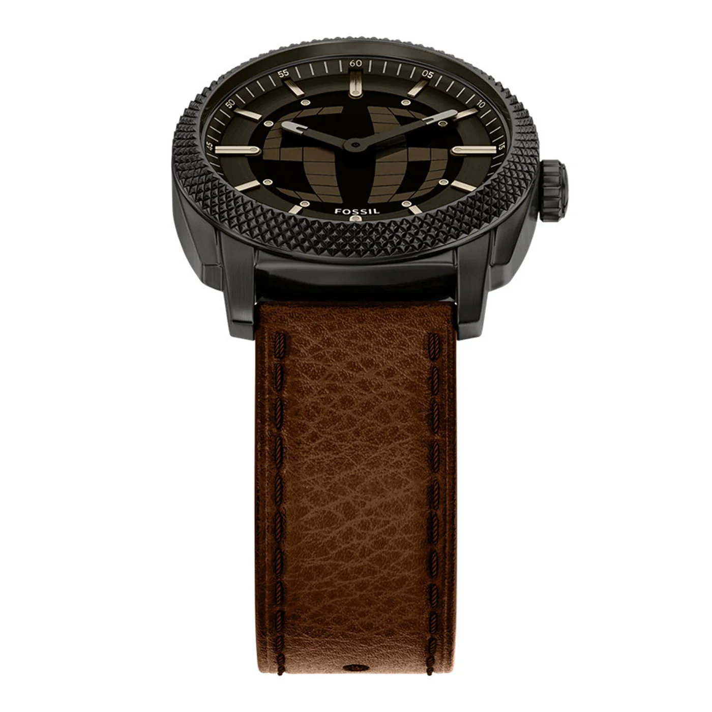Fossil Machine Big Tic Round Black Dial Watch FS6165 - Image 7