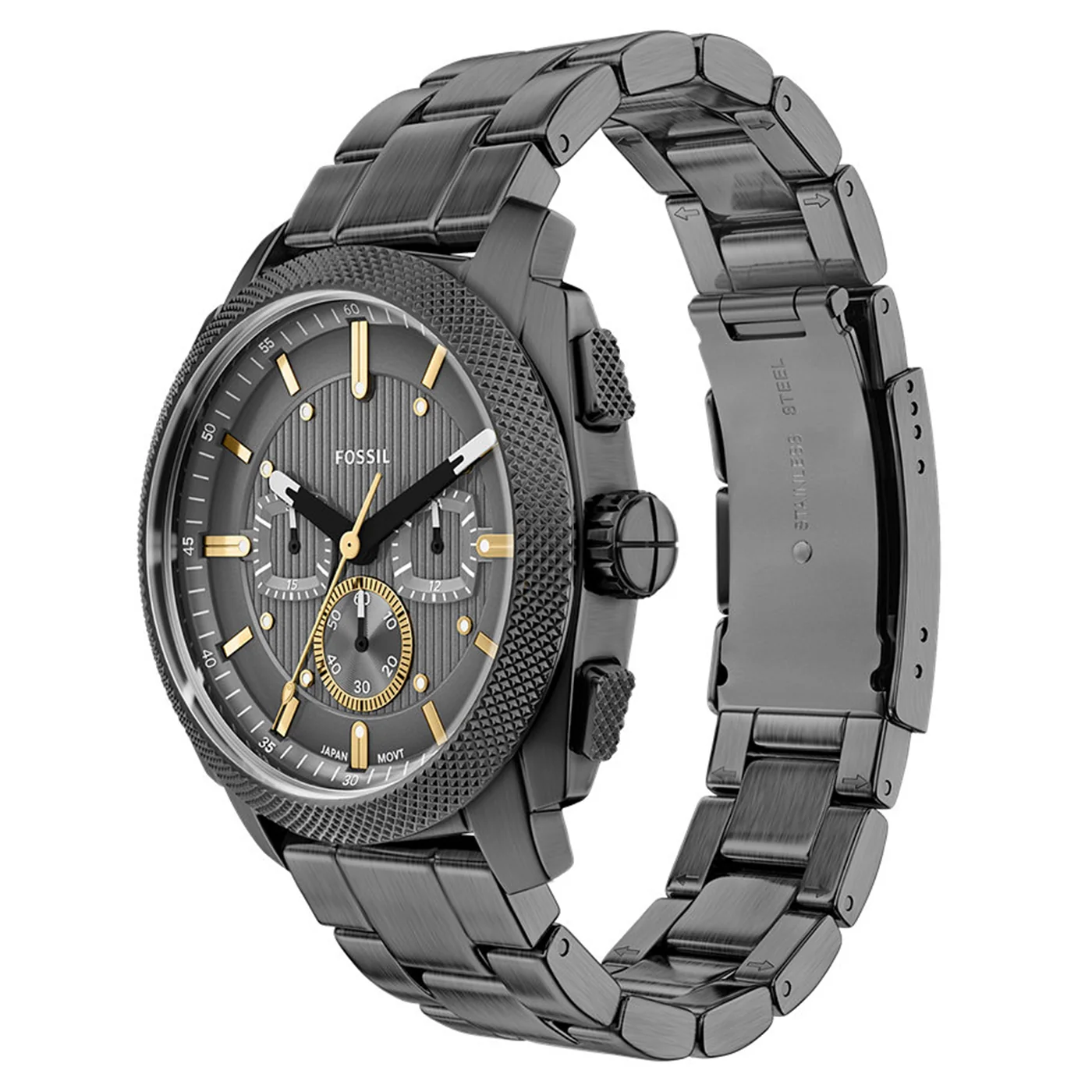 Fossil Machine Round Grey Dial Watch FS6160 - Image 3
