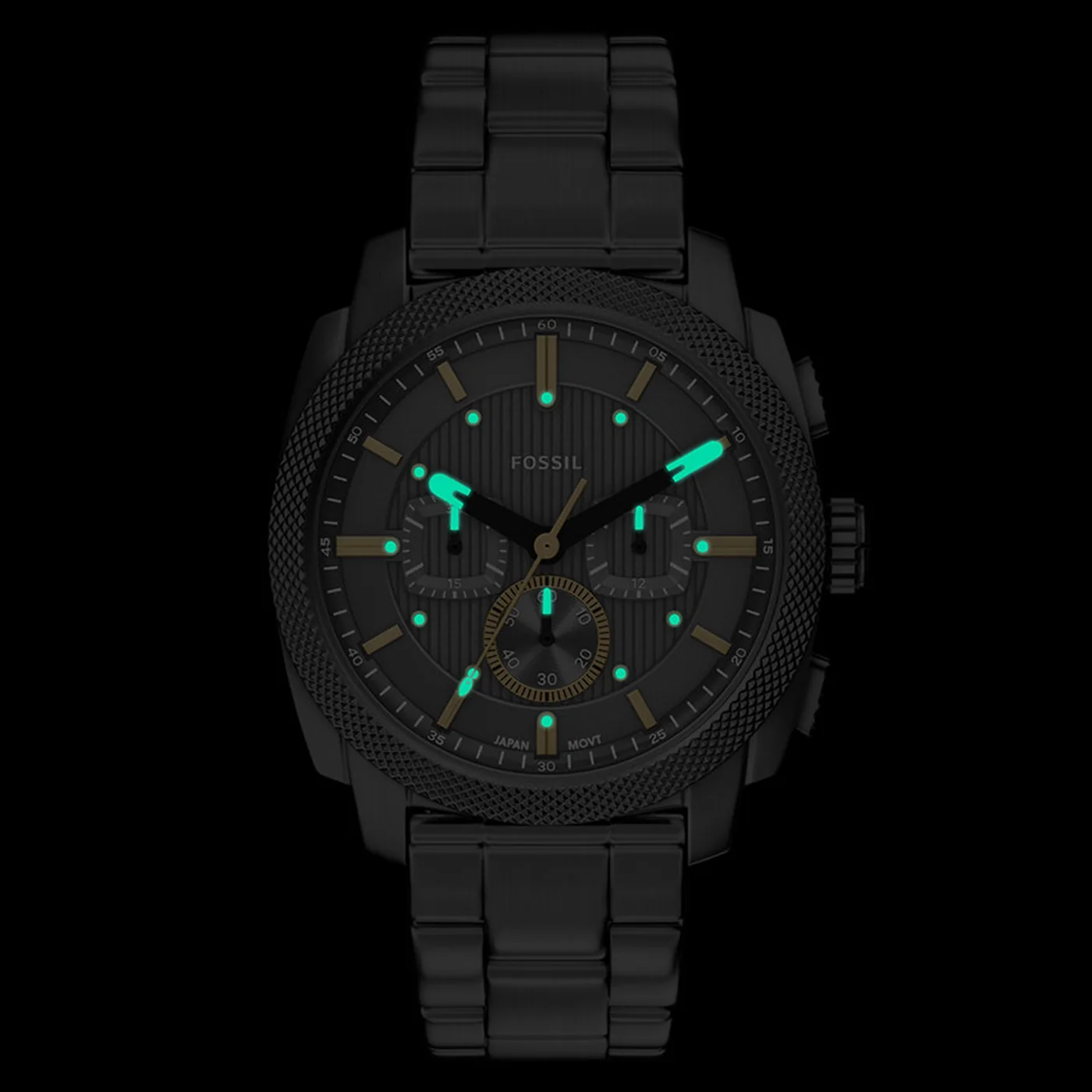Fossil Machine Round Grey Dial Watch FS6160 - Image 7