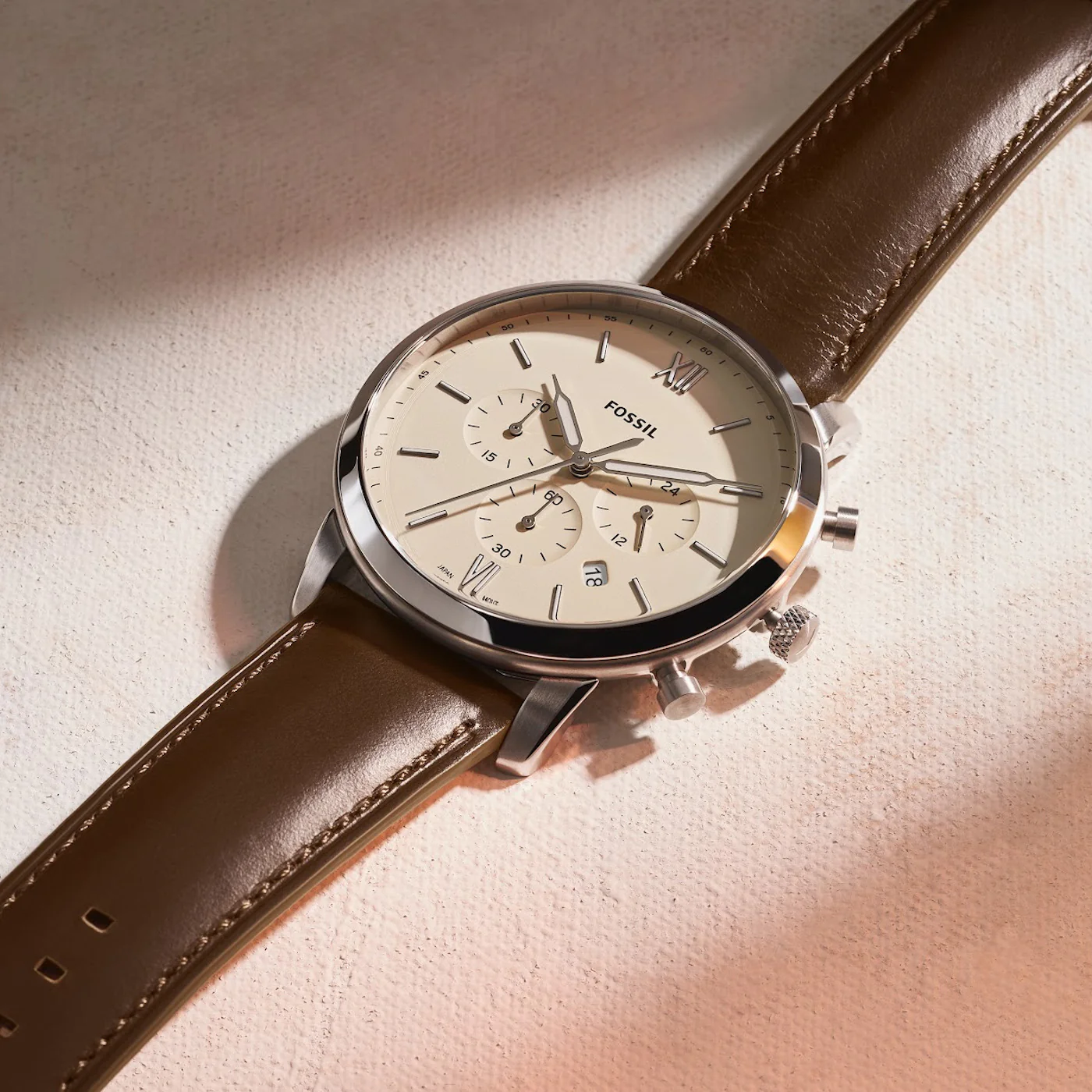 Fossil Neutra Chrono Brown Watch FS5380 - Image 5