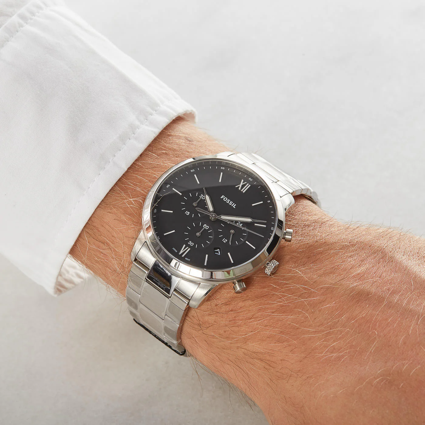Fossil Neutra Chrono Silver Watch FS5384 - Image 2