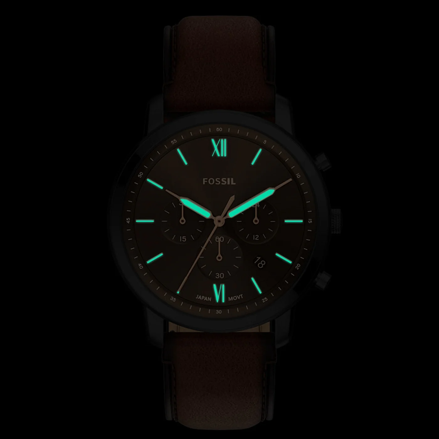 Fossil Neutra Round Black Dial Watch FS6163 - Image 7