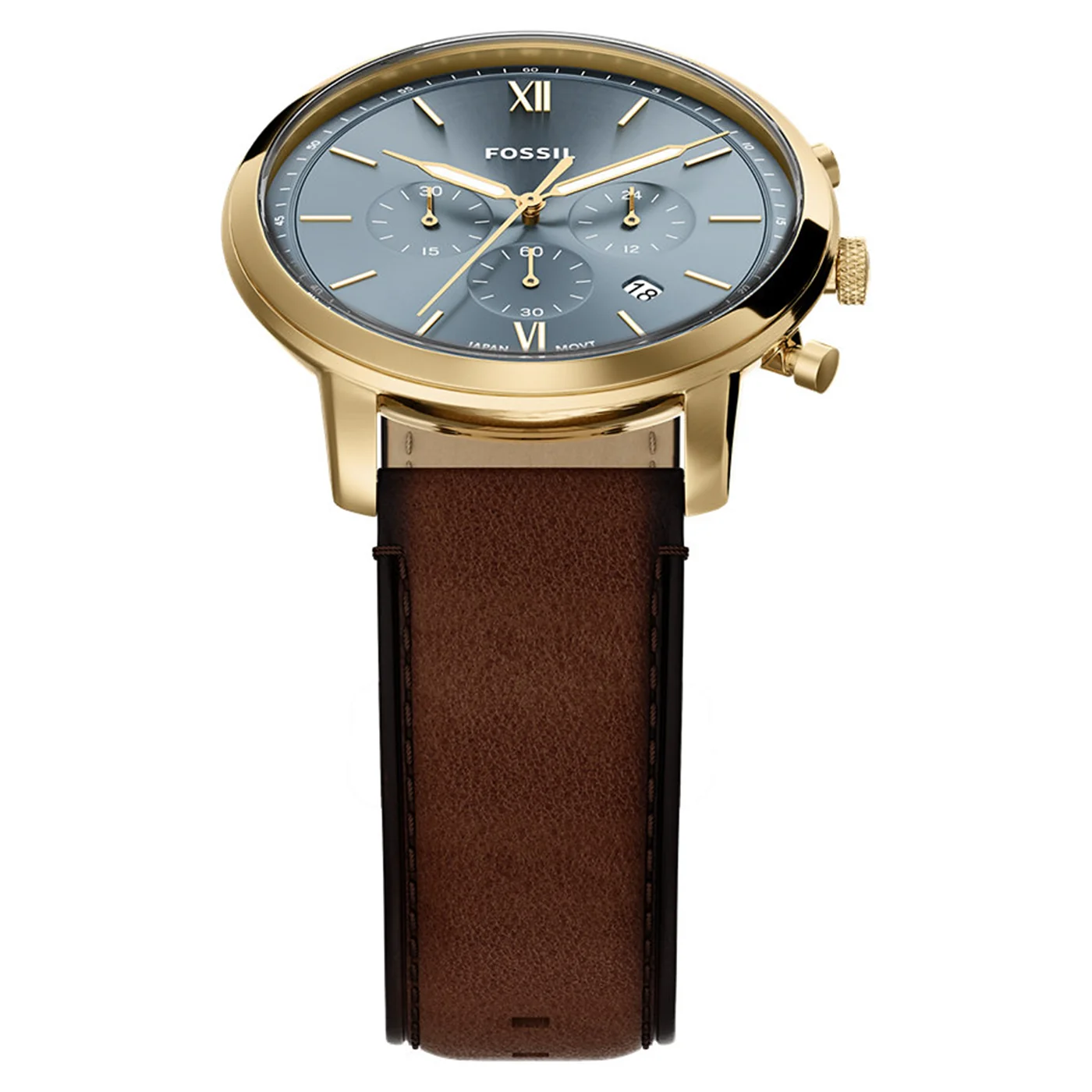 Fossil Neutra Round Blue Dial Watch FS6162 - Image 8