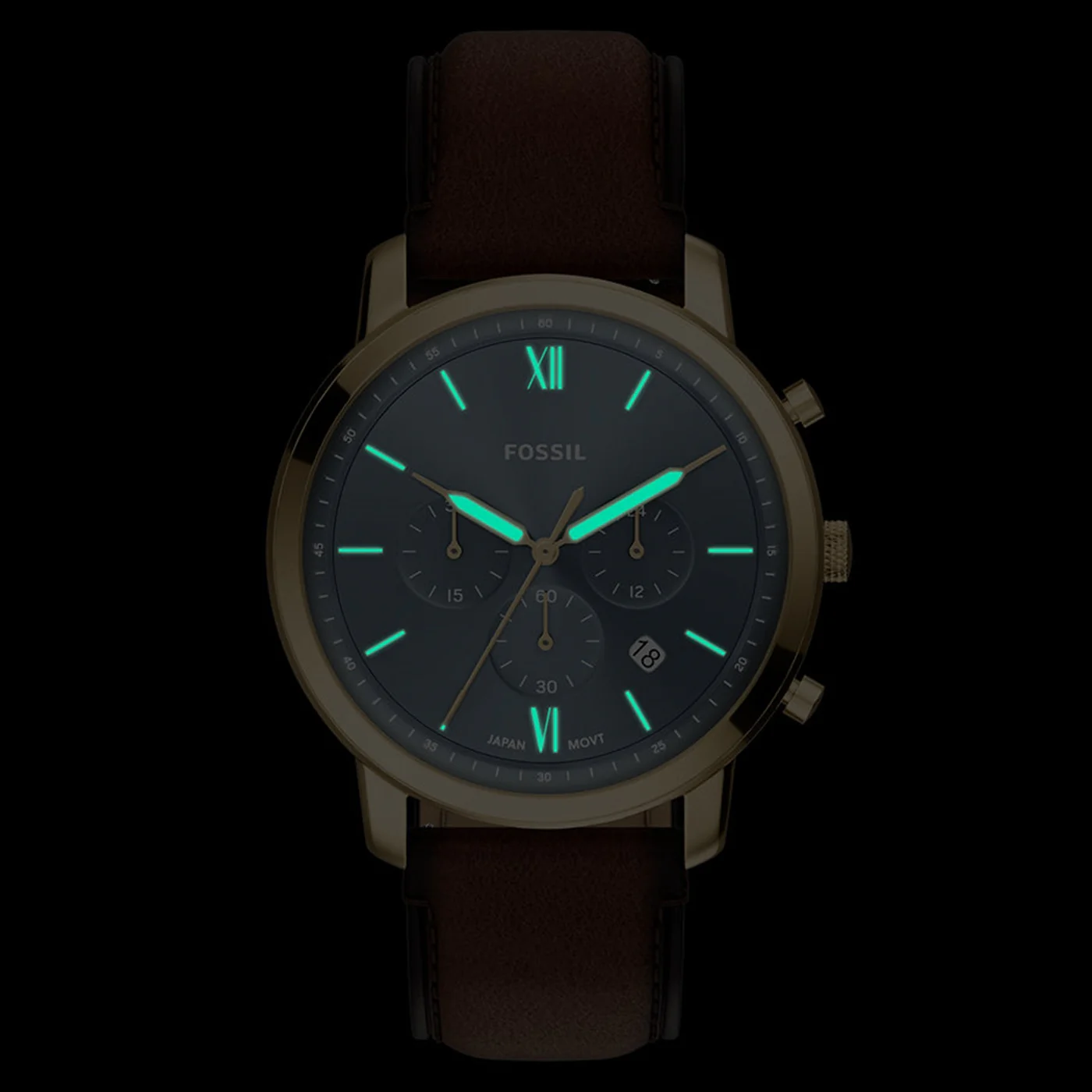 Fossil Neutra Round Blue Dial Watch FS6162 - Image 9