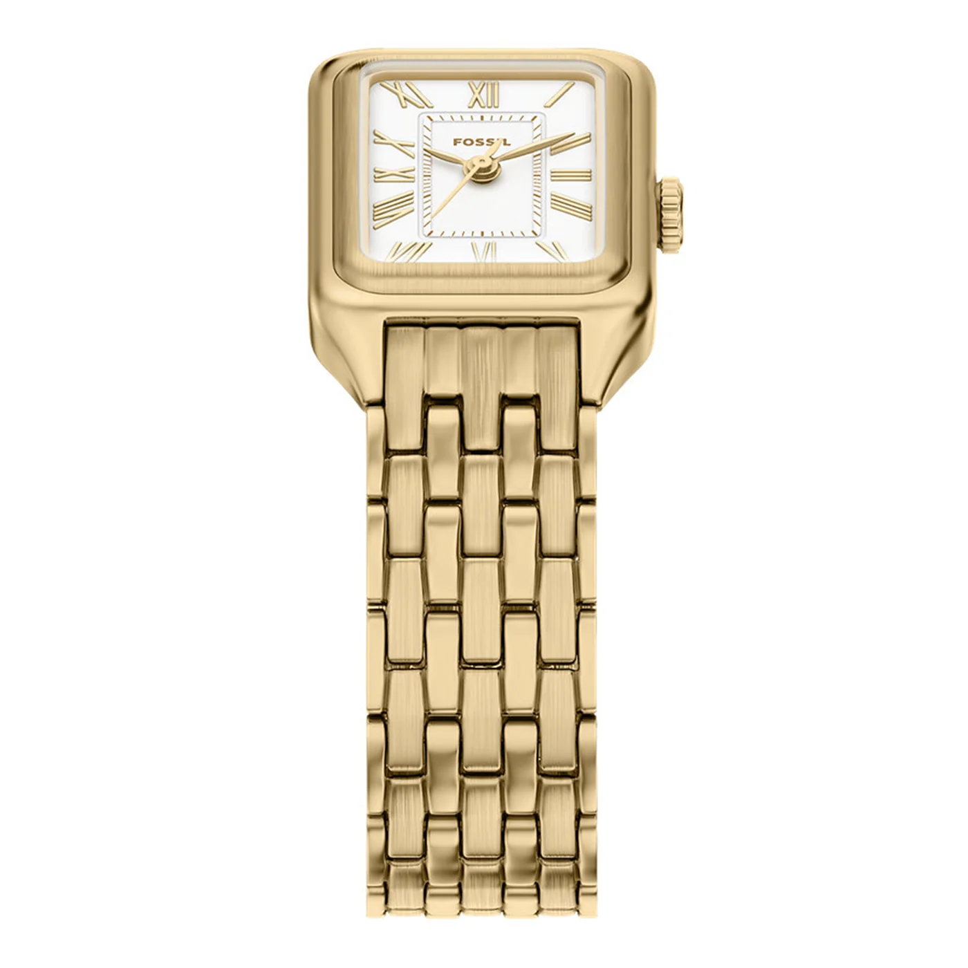 Fossil Raquel Mini Rectangular White Dial Watch ES5467 - Image 5