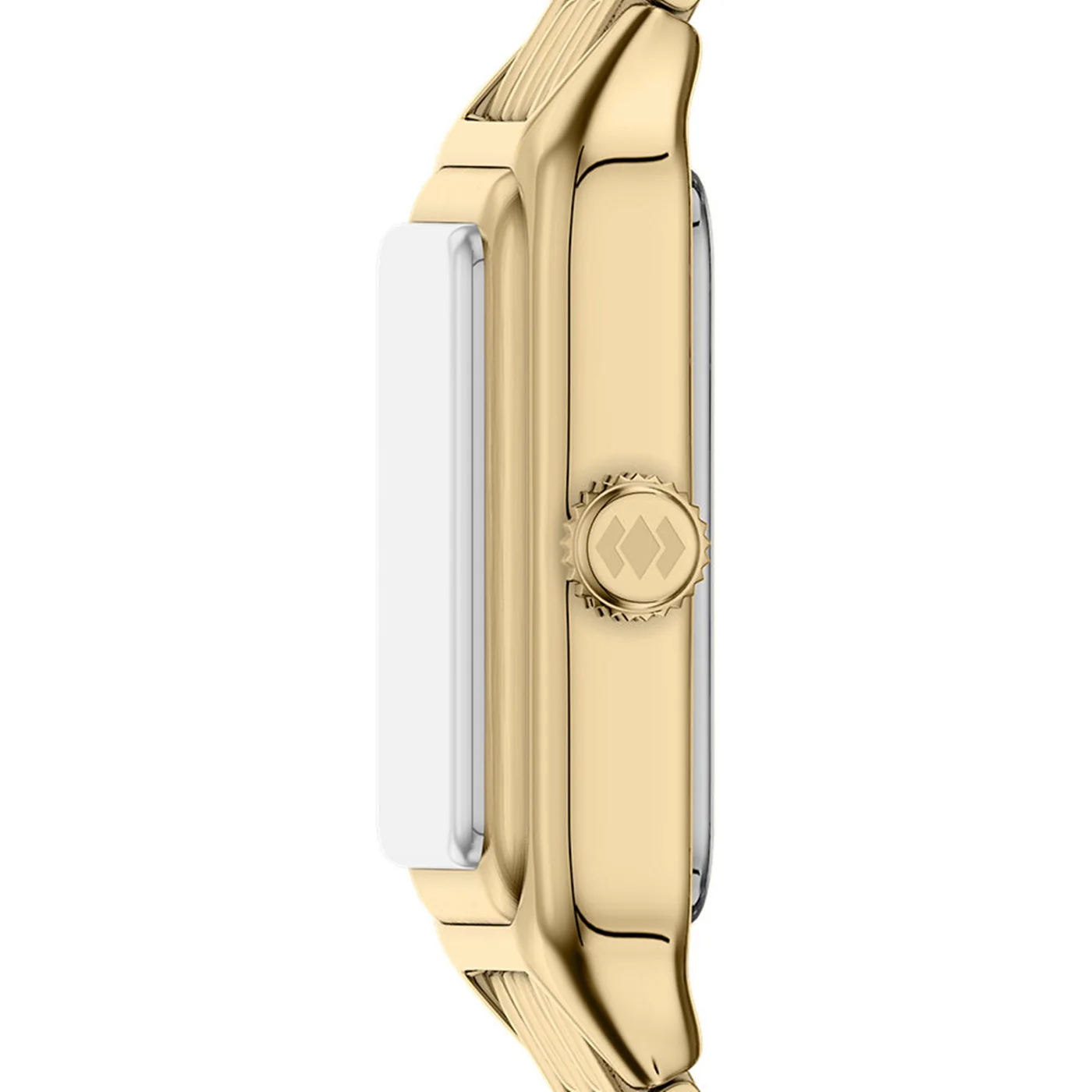 Fossil Raquel Mini Rectangular White Dial Watch ES5467 - Image 6