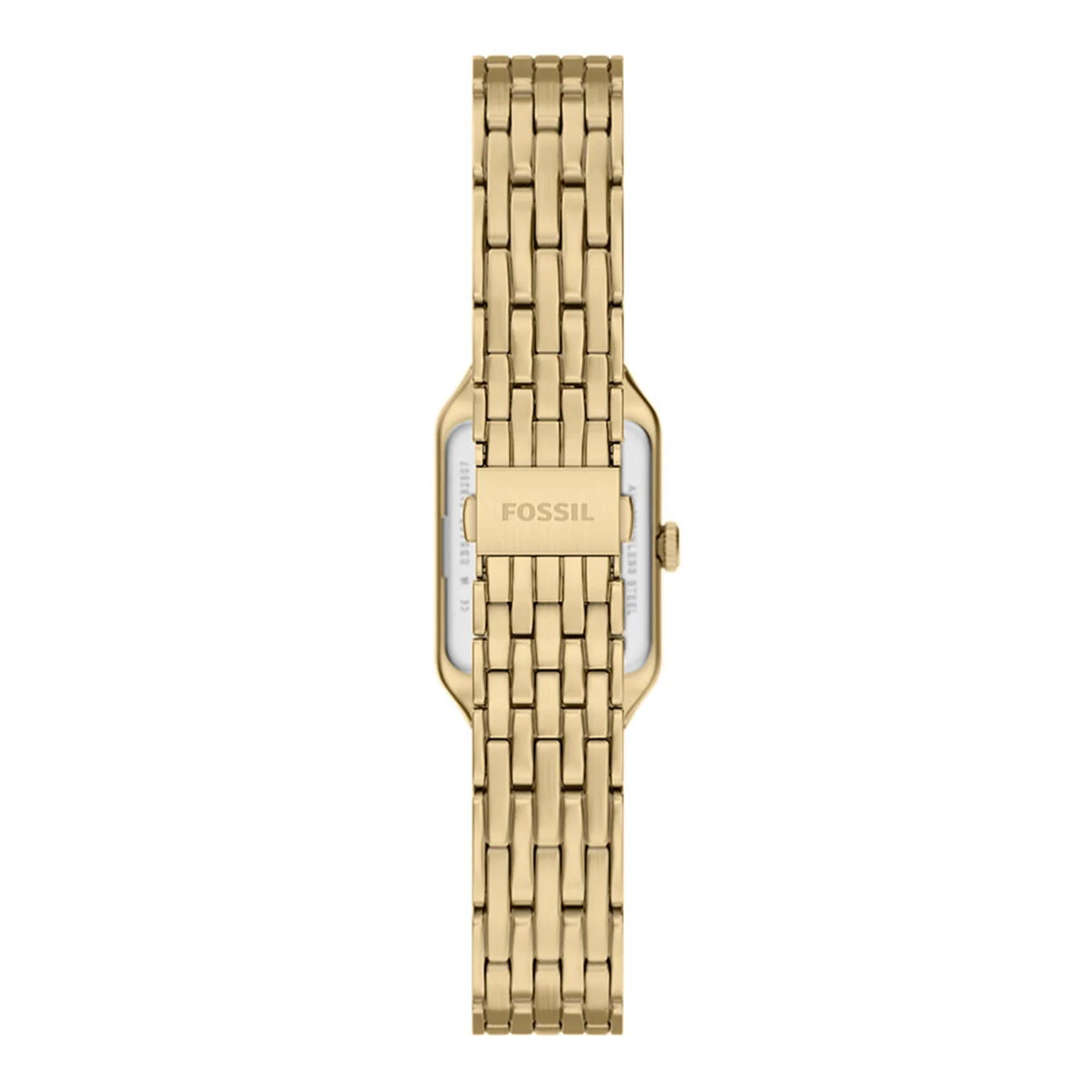Fossil Raquel Mini Rectangular White Dial Watch ES5467 - Image 8
