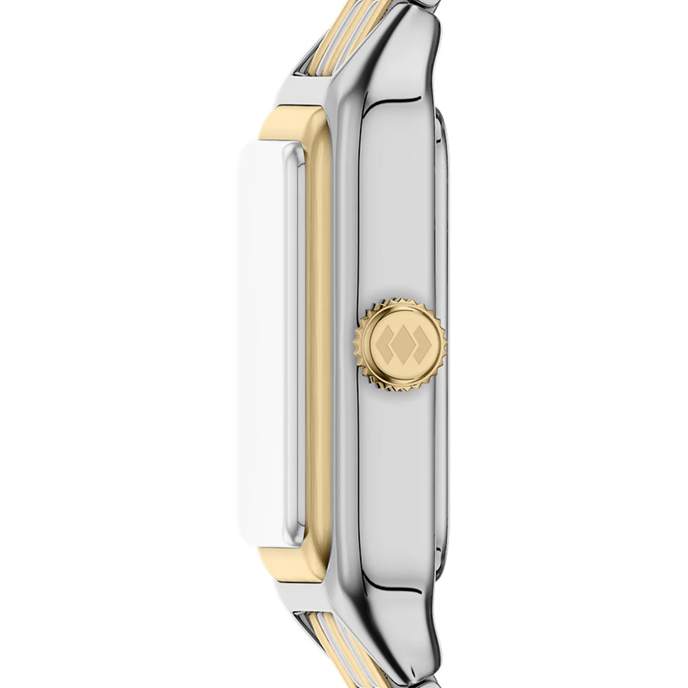 Fossil Raquel Mini Rectangular White Dial Watch ES5468 - Image 5