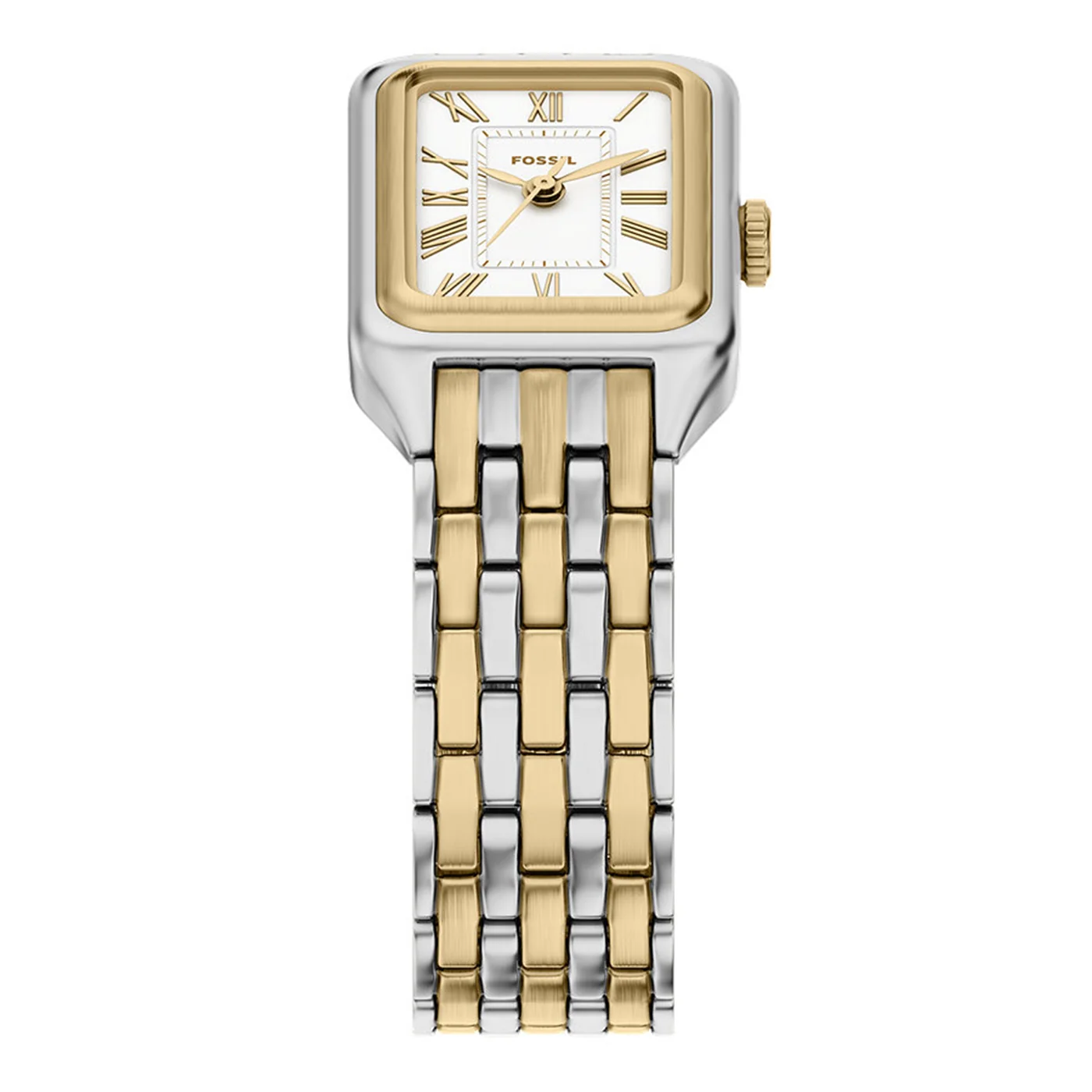Fossil Raquel Mini Rectangular White Dial Watch ES5468 - Image 6