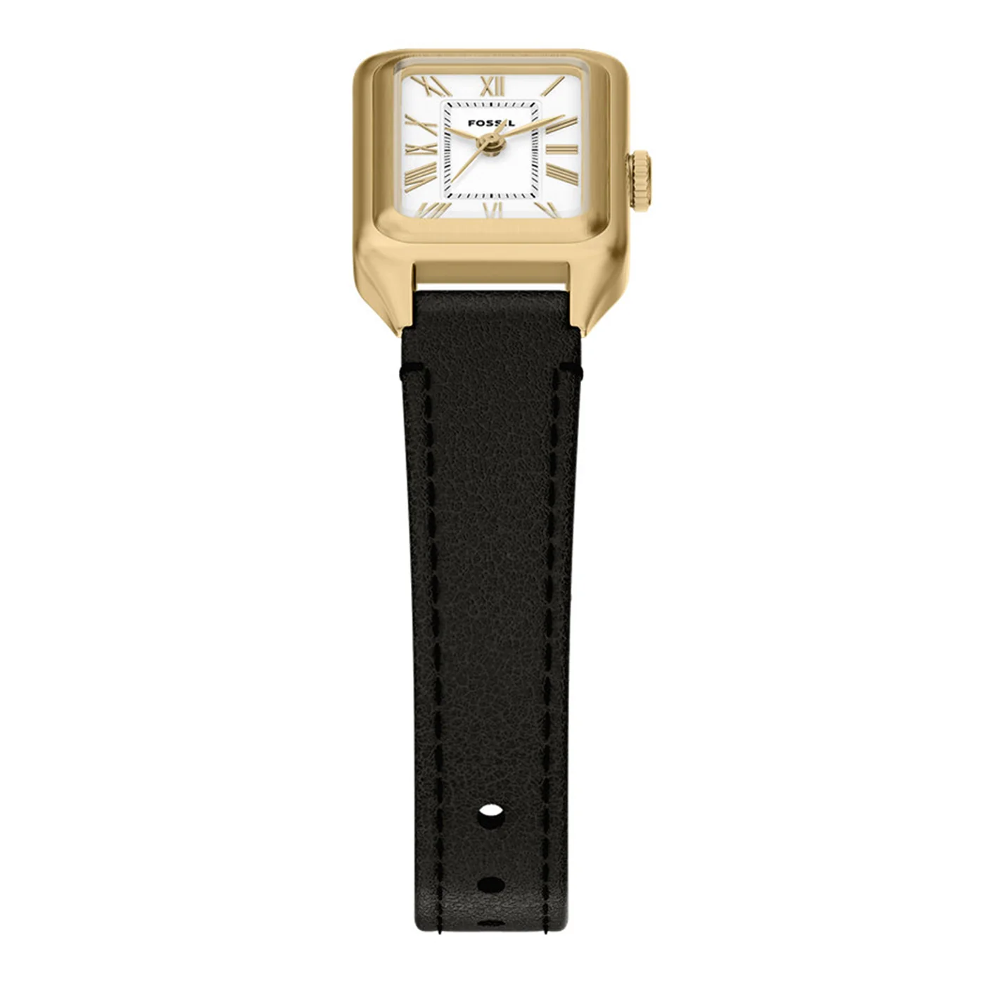 Fossil Raquel Mini Rectangular White Dial Watch ES5470 - Image 7