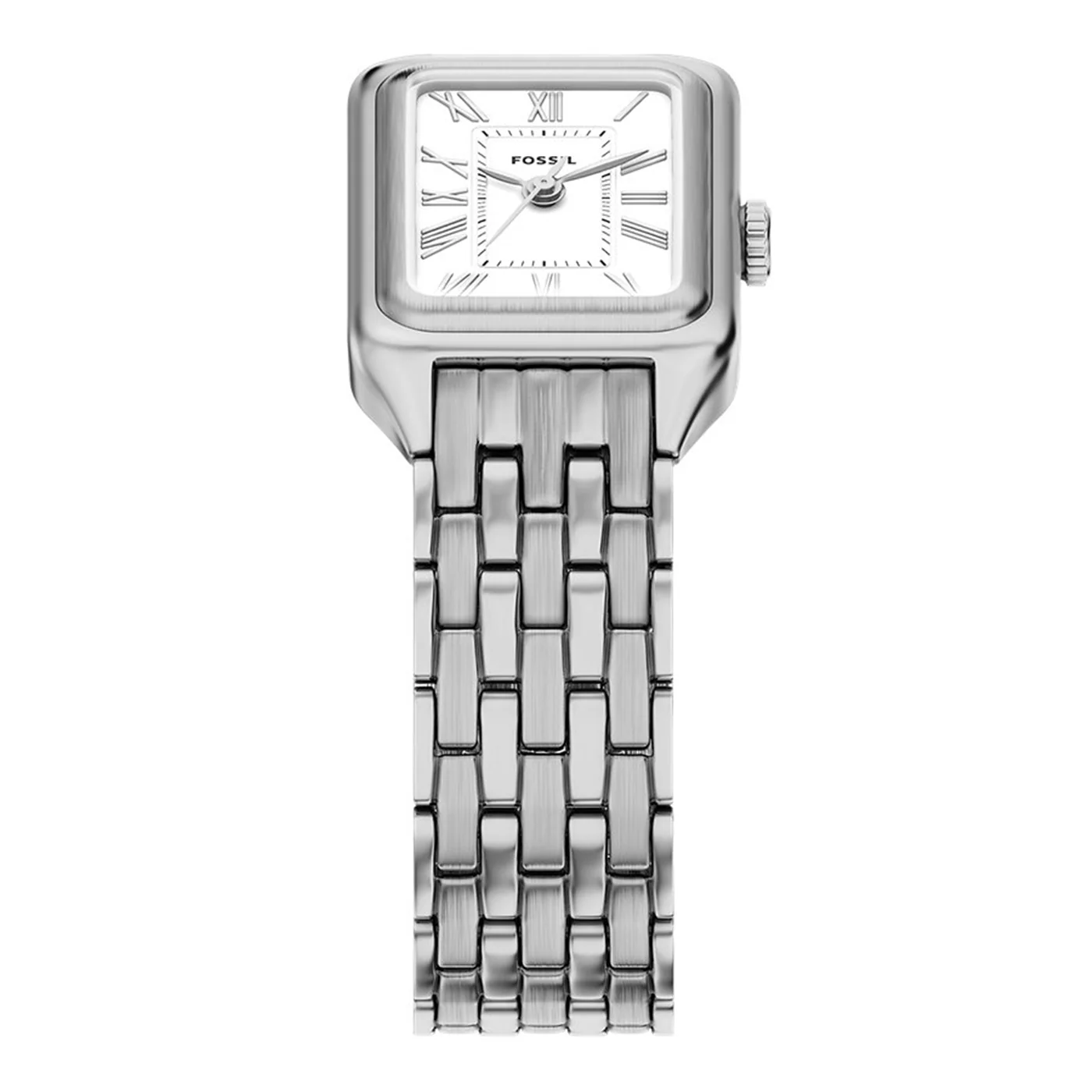 Fossil Raquel Rectangular White Dial Watch ES5469 - Image 6
