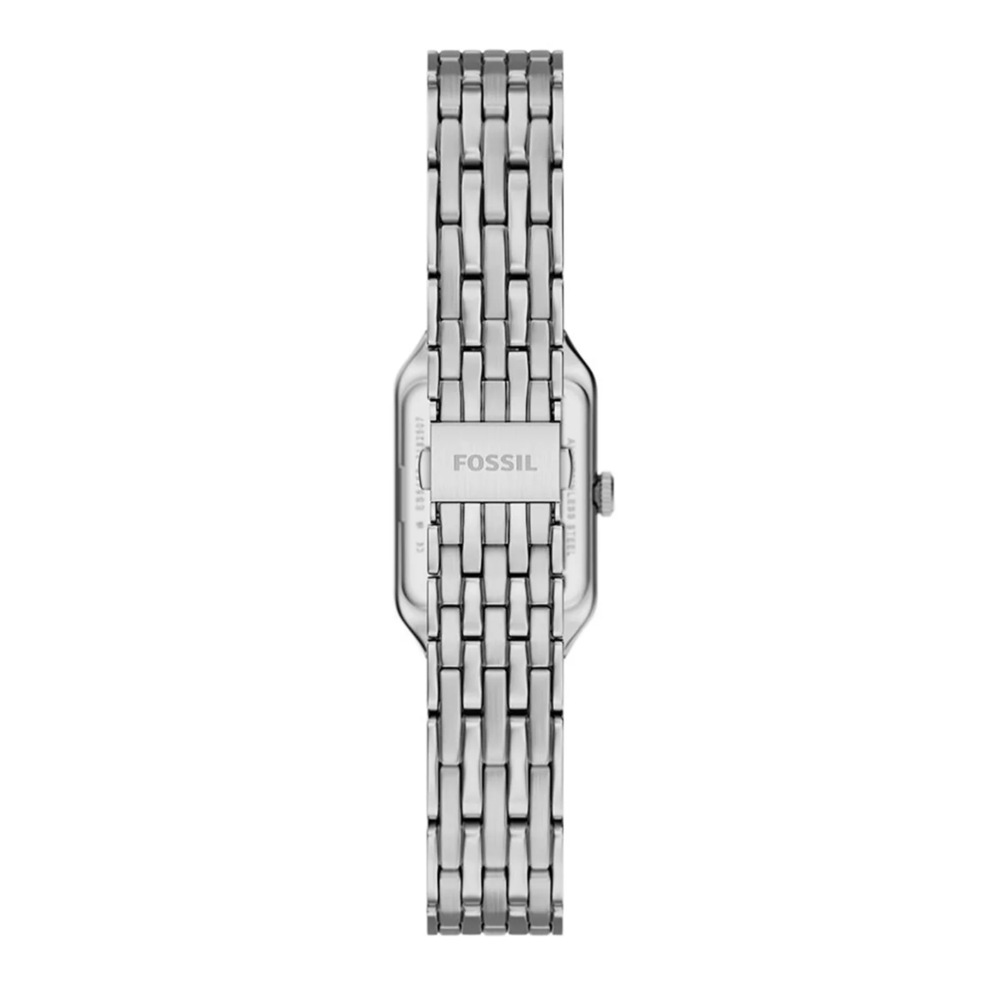 Fossil Raquel Rectangular White Dial Watch ES5469 - Image 8