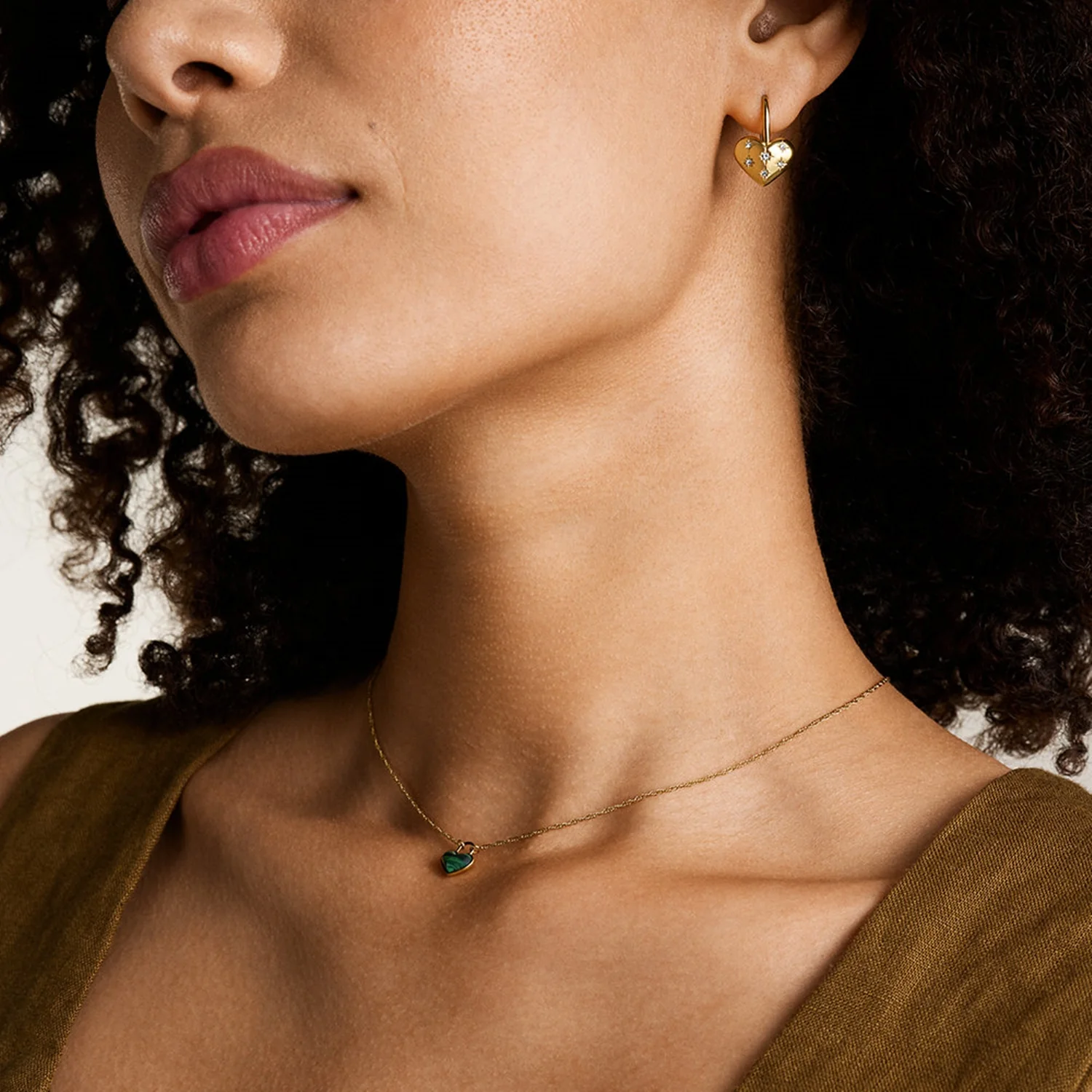 Fossil Sadie Gold Coloured Earrings JF04833710 - Image 2