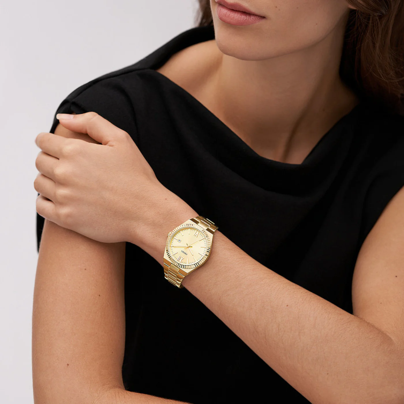 Fossil Scarlette Gold Watch ES5299 - Image 2