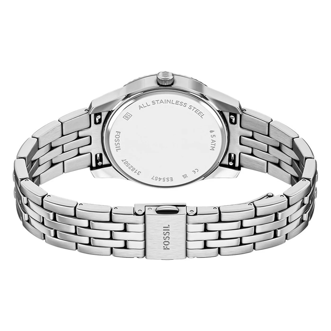 Fossil Scarlette Round Blue Dial Watch ES5457 - Image 8