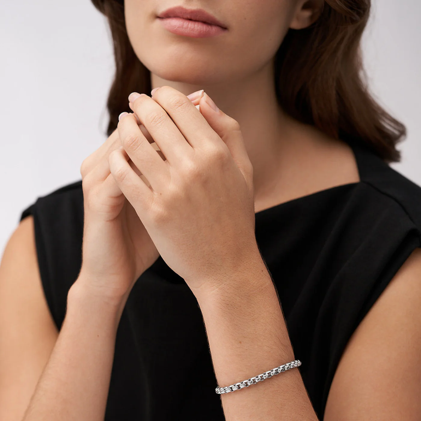 Fossil Silver Bracelet JF04562040 - Image 2