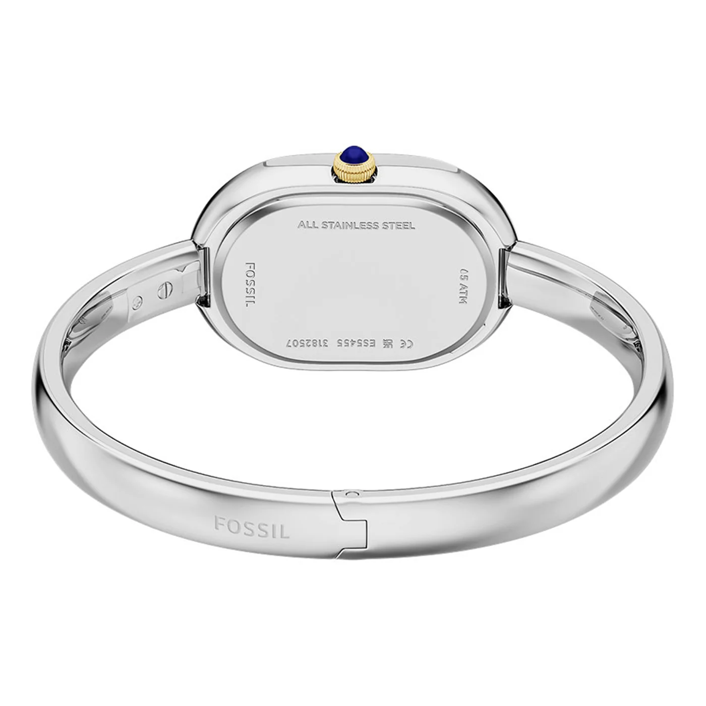 Fossil Sloan Oval White Dial Watch ES5455 - Image 7