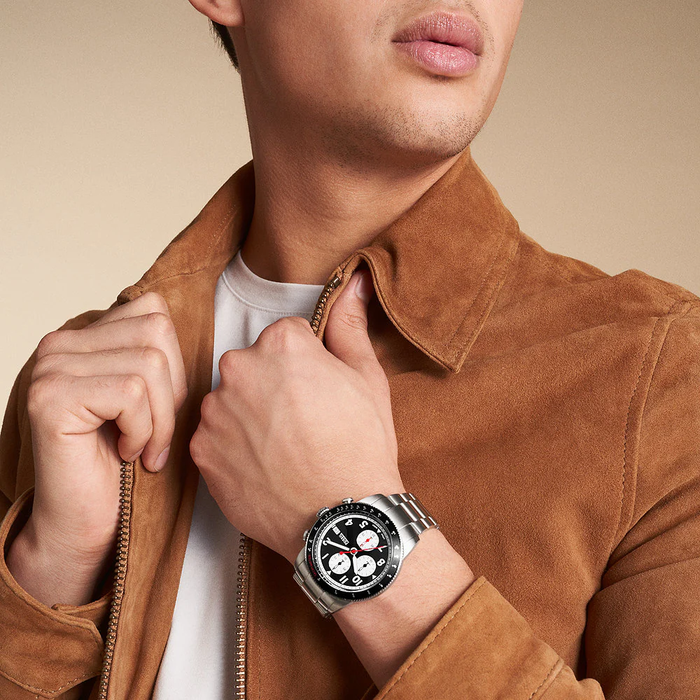 Fossil Sport Tourer Silver Watch FS6045 - Image 2