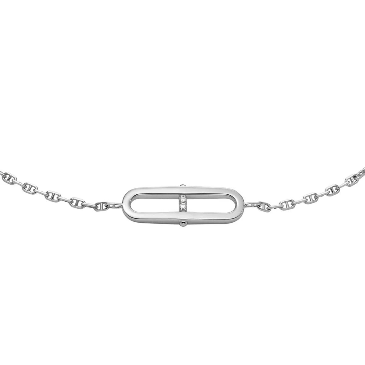 Fossil Sterling 925 Sterling Silver Bracelet JFS00637040 - Image 4