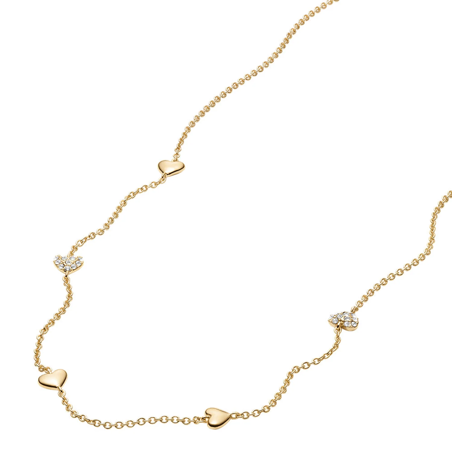 Fossil Sutton Brass Women's Necklace JA7298710 - Image 3