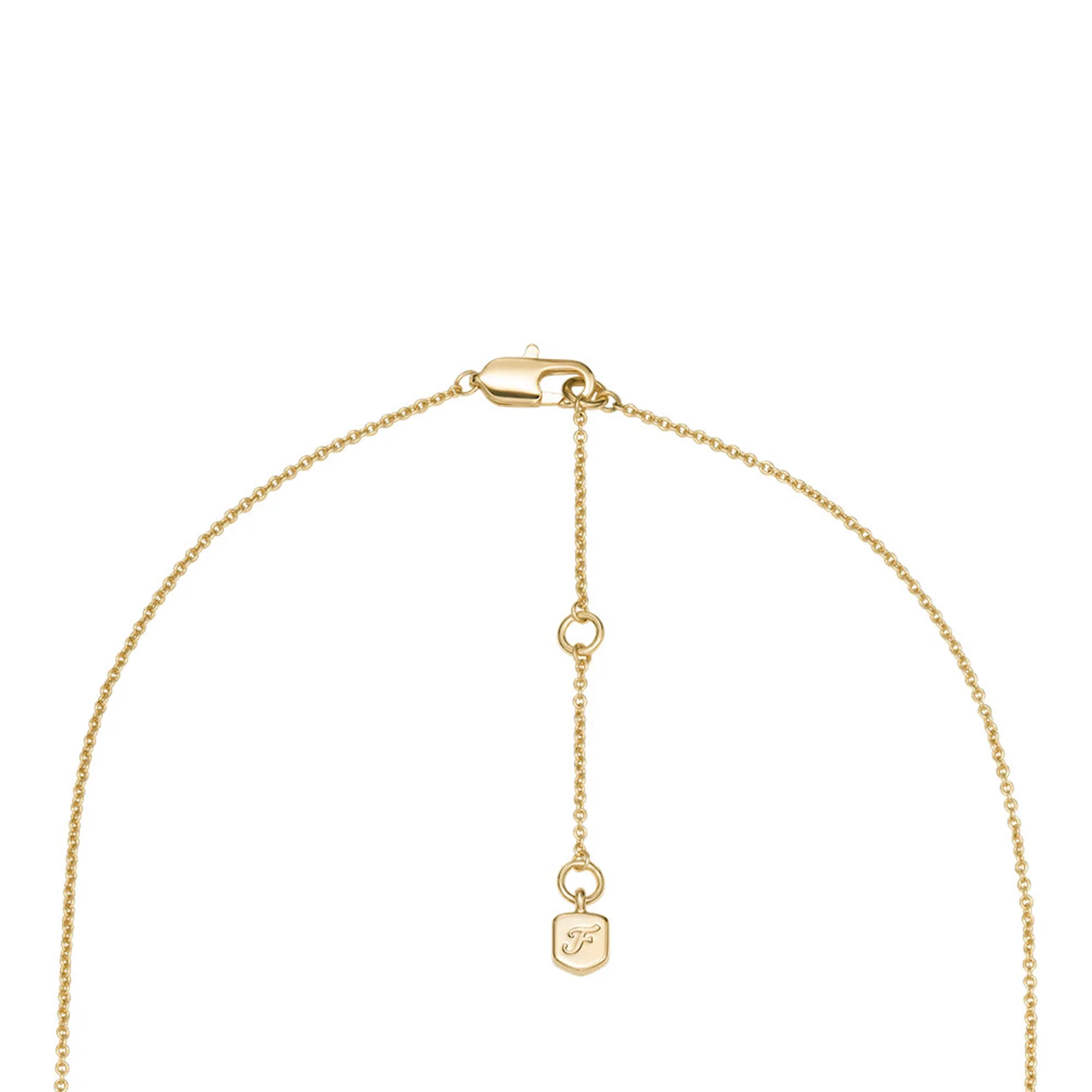 Fossil Sutton Brass Women's Necklace JA7298710 - Image 7