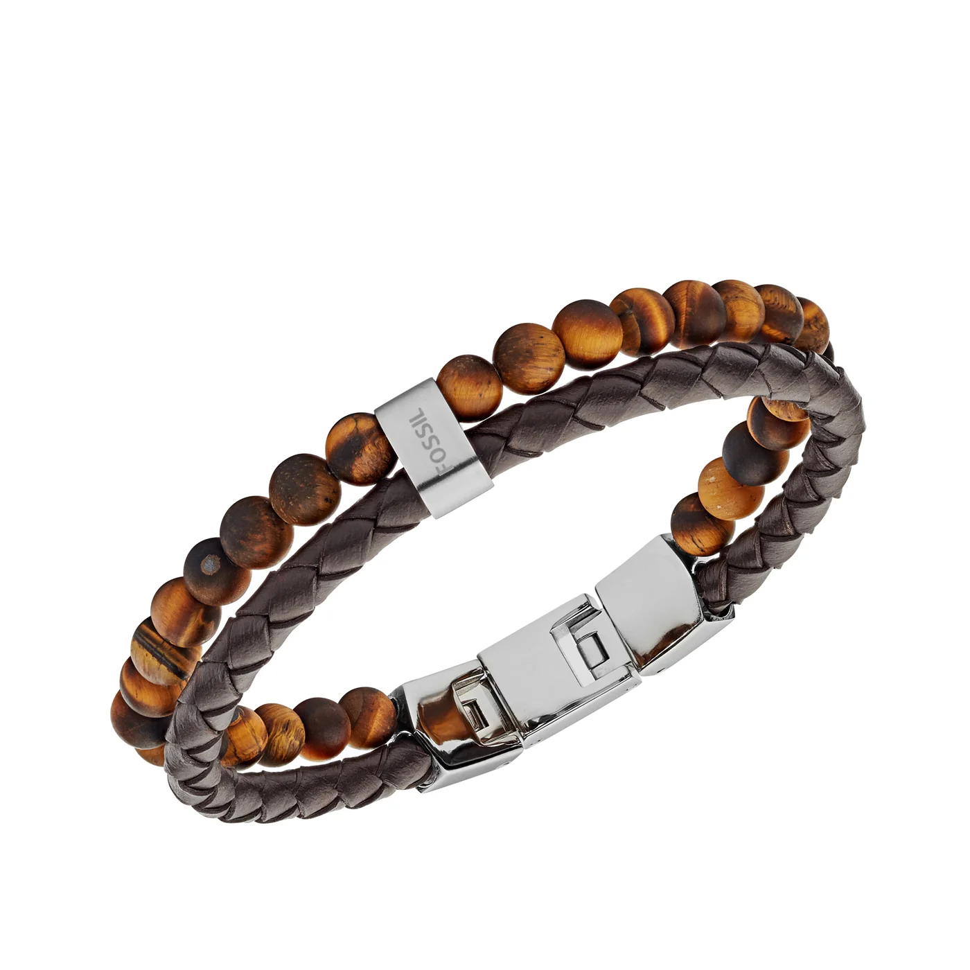 Fossil Vintage Bruine Armband JF03118040 (Lengte: 18.00 - 19.50 cm) - Image 3