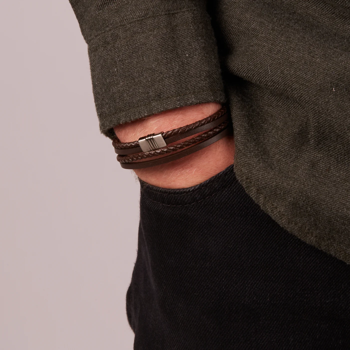 Fossil Vintage Brown Bracelet JF02934040 - Image 2