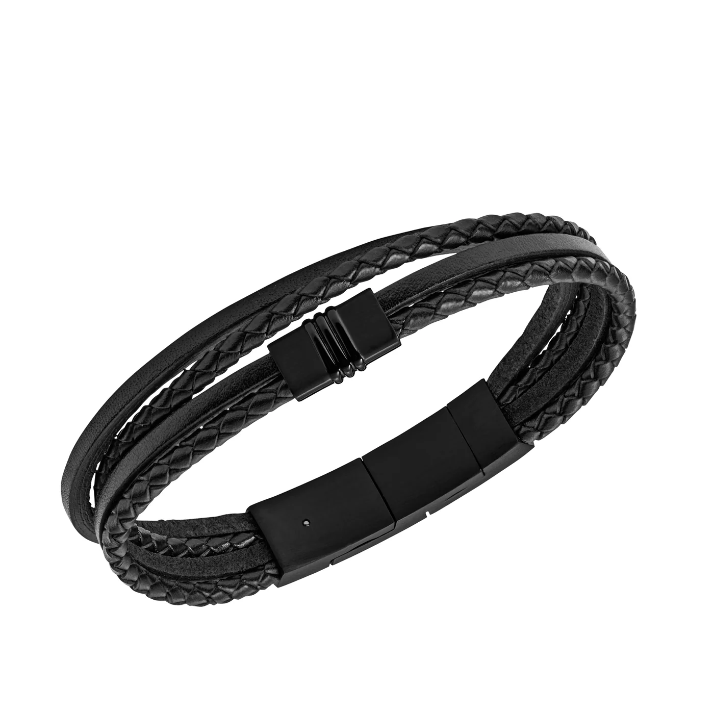 Fossil Vintage Casual Black Bracelet JF03098001 - Image 3