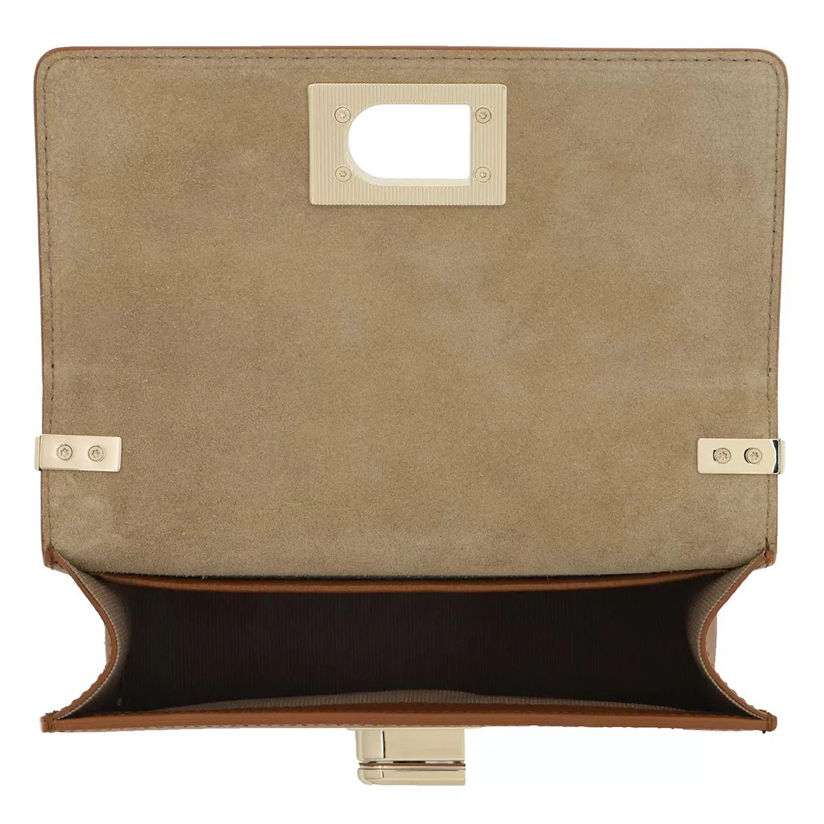Furla 1927 Brown Leather Shoulder Bag 2001-A0151043 - Image 2