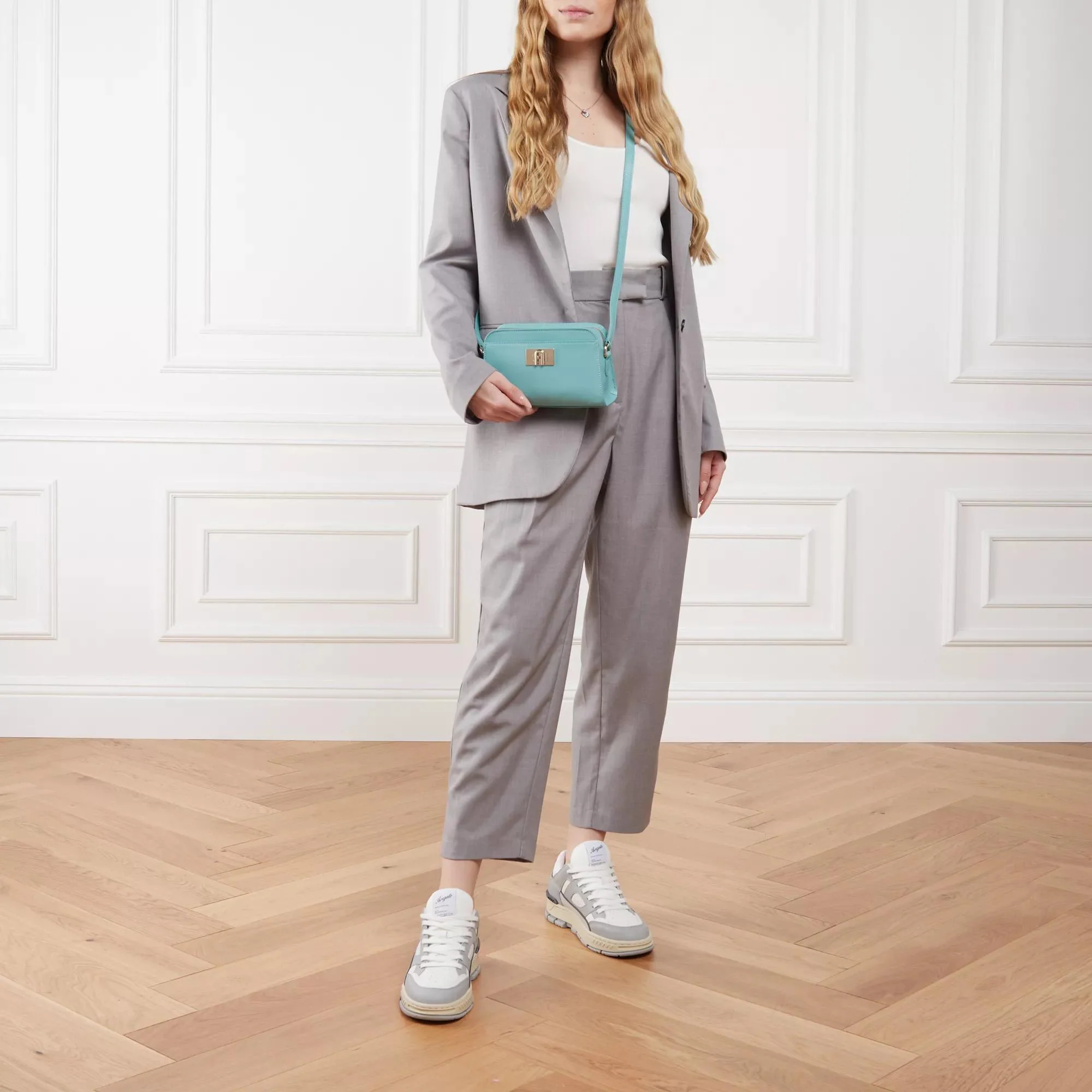 Furla Blue Crossbody Bag 2001-A0231353 - Image 2