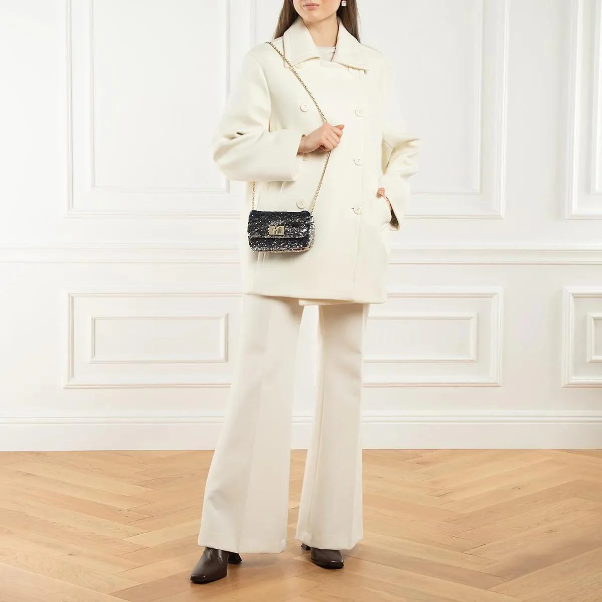Furla Blue Crossbody Bag 2001-A0478289 - Image 2