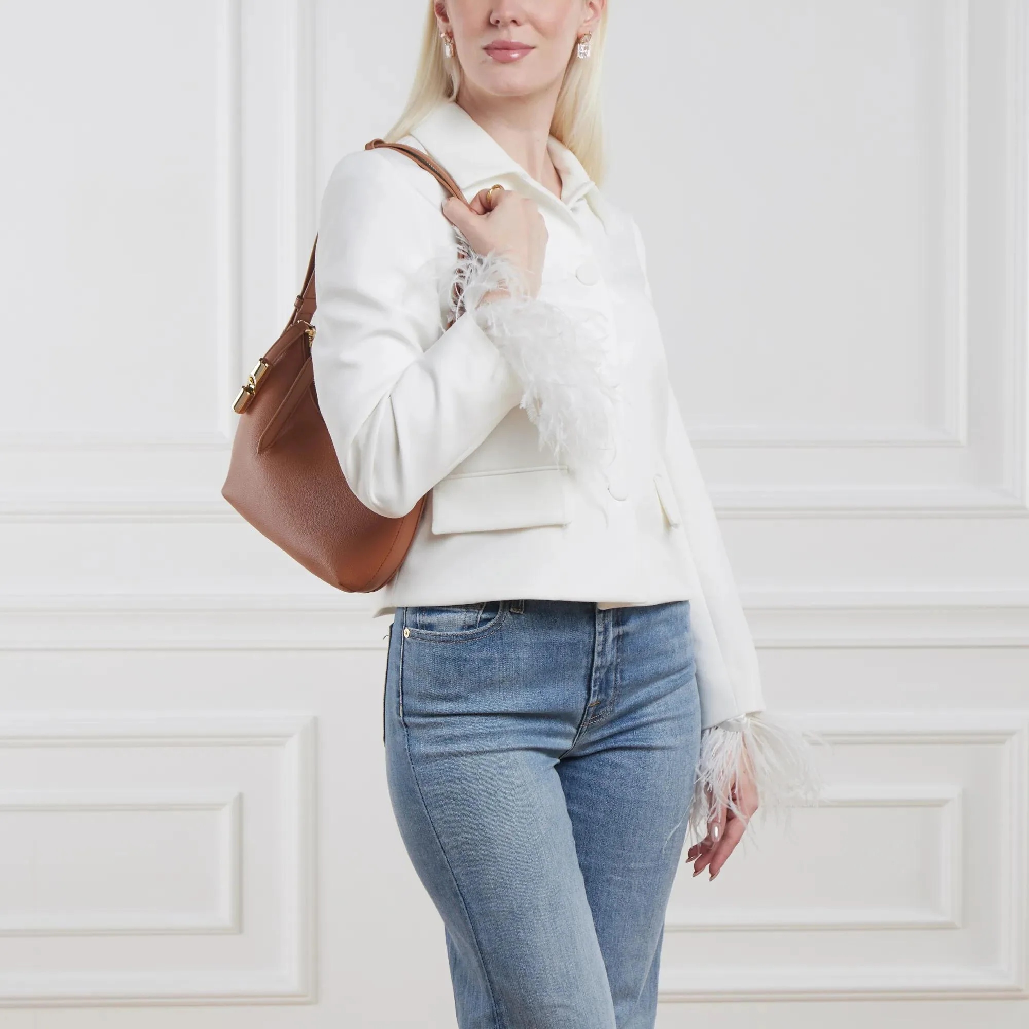 Furla Brown Crossbody Bag 2001-A0478292 - Image 2