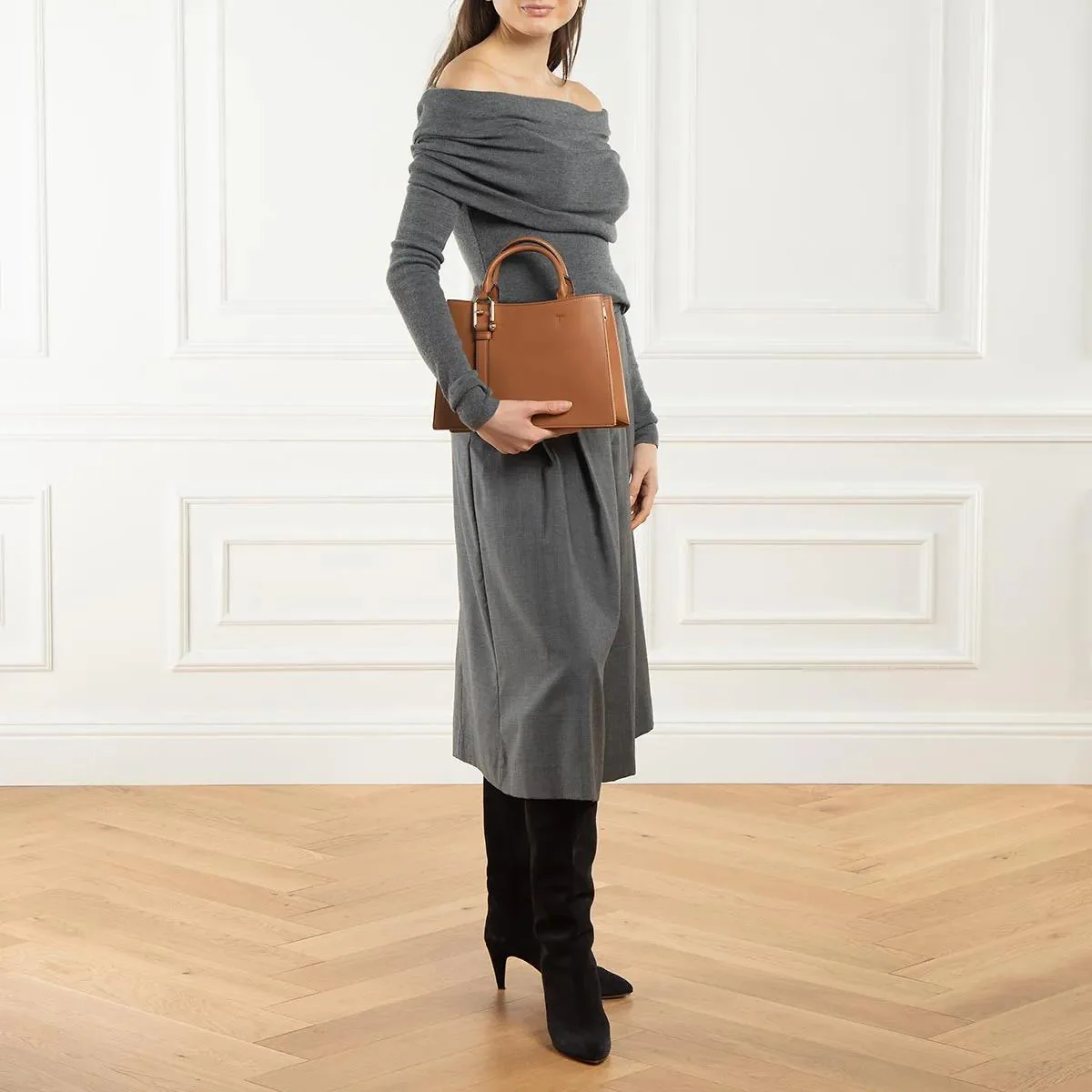 Furla Brown Tote Bag 2001-A0478344 - Image 2