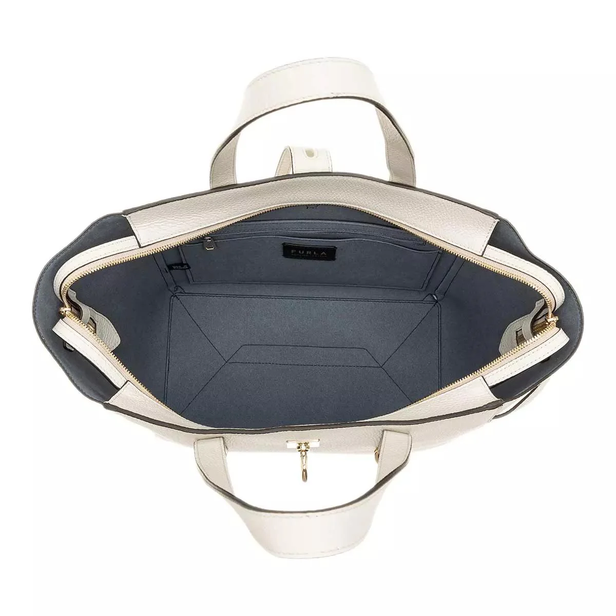 Furla Cream Shopper 2001-A0197369 - Image 5