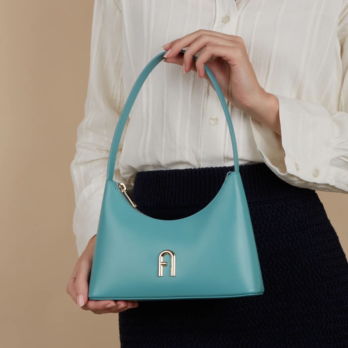 Furla Diamante Blue Handbag WB00863AX07332674S - Image 2