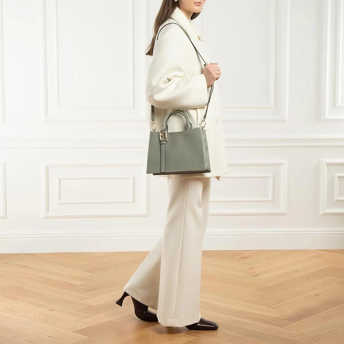 Furla Green Tote Bag 2001-A0478342 - Image 2