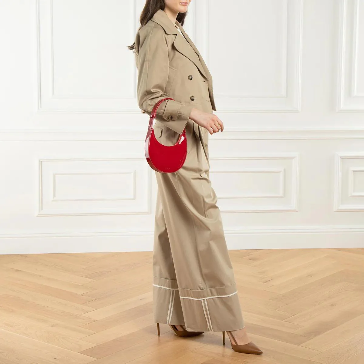Furla Red Shoulder Bag 2001-A0478358 - Image 2