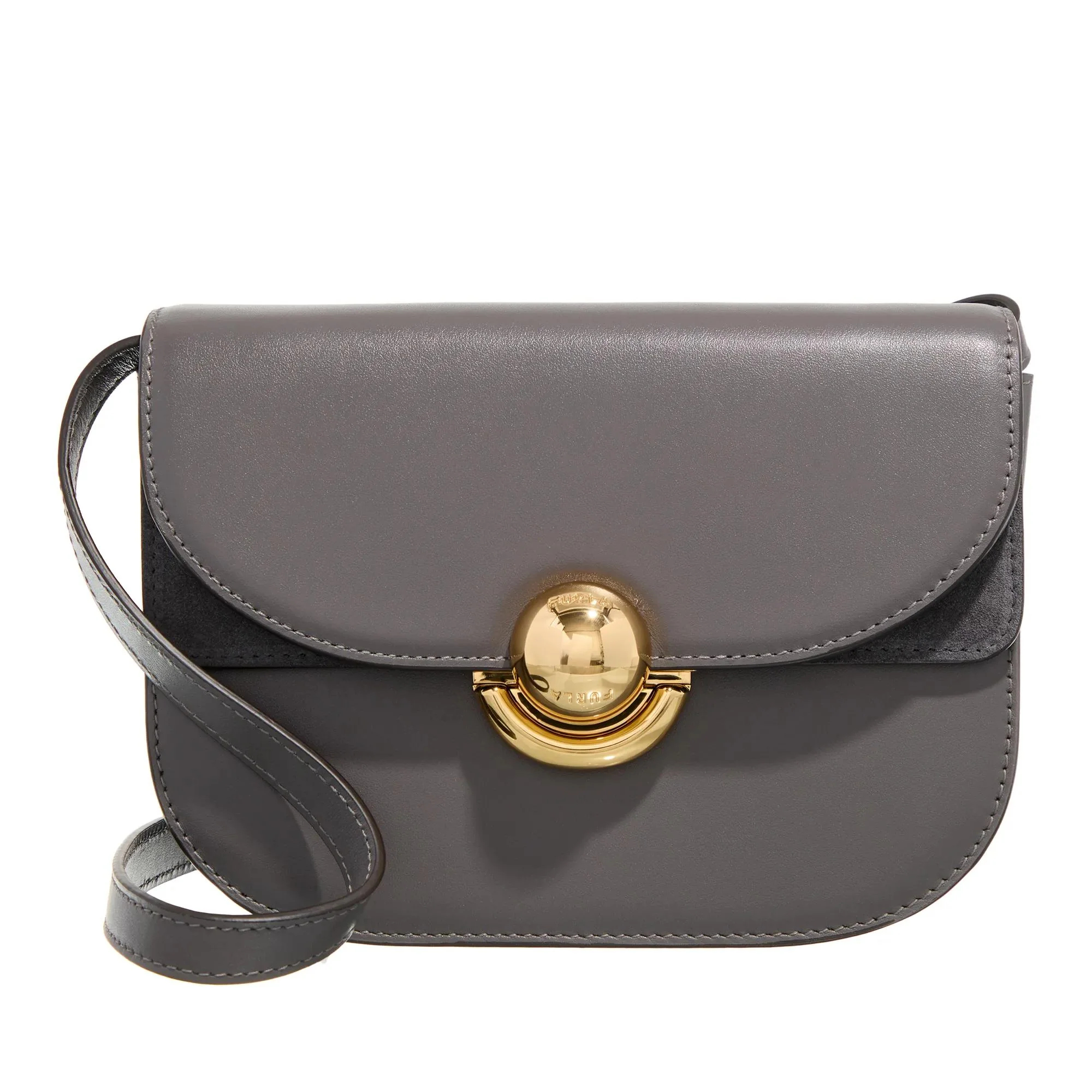 Furla Sfera Grey Leather Crossbody bag 2001-A0629259