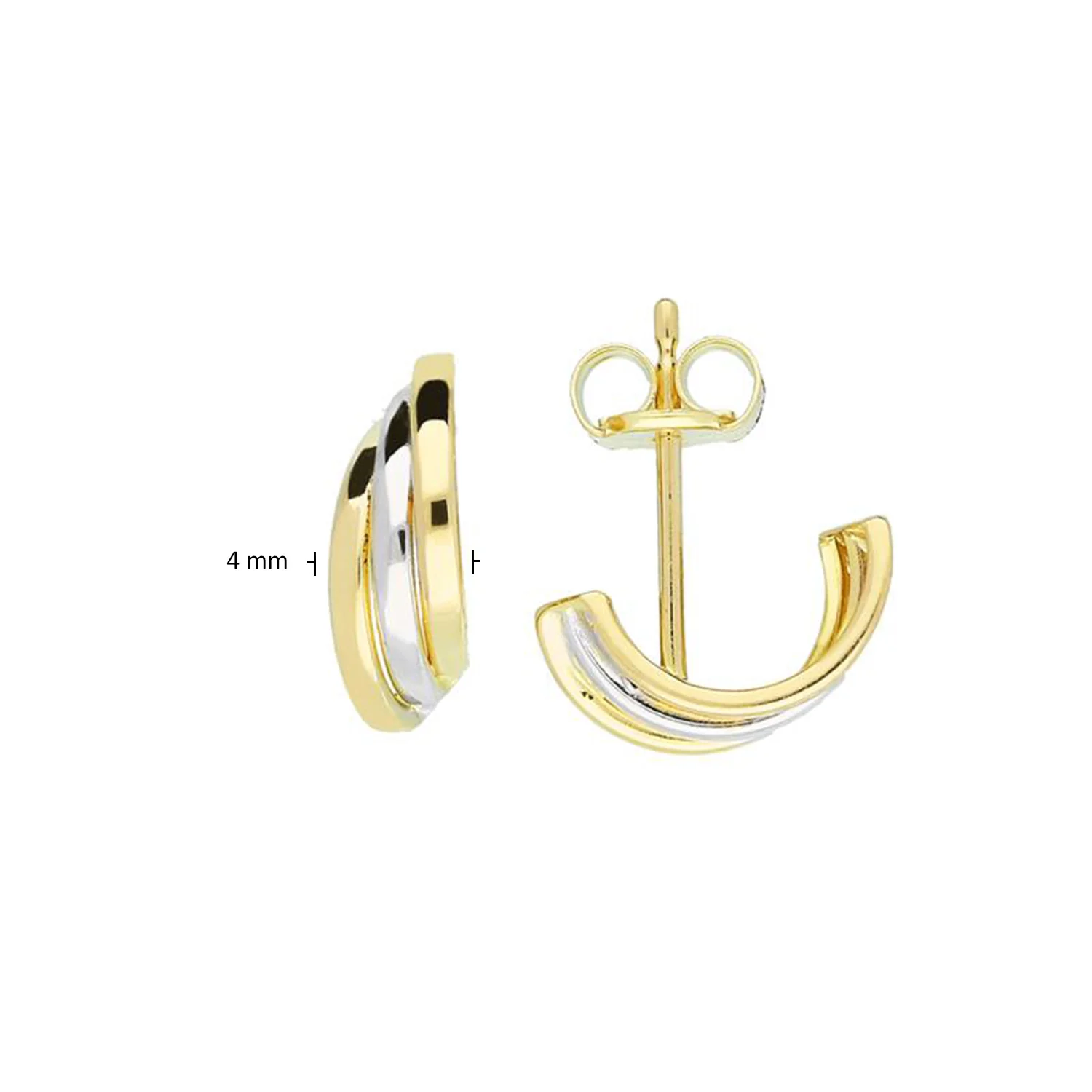 GLOW 14 Karat Gold Earrings 2002-206_0355_00 - Image 2