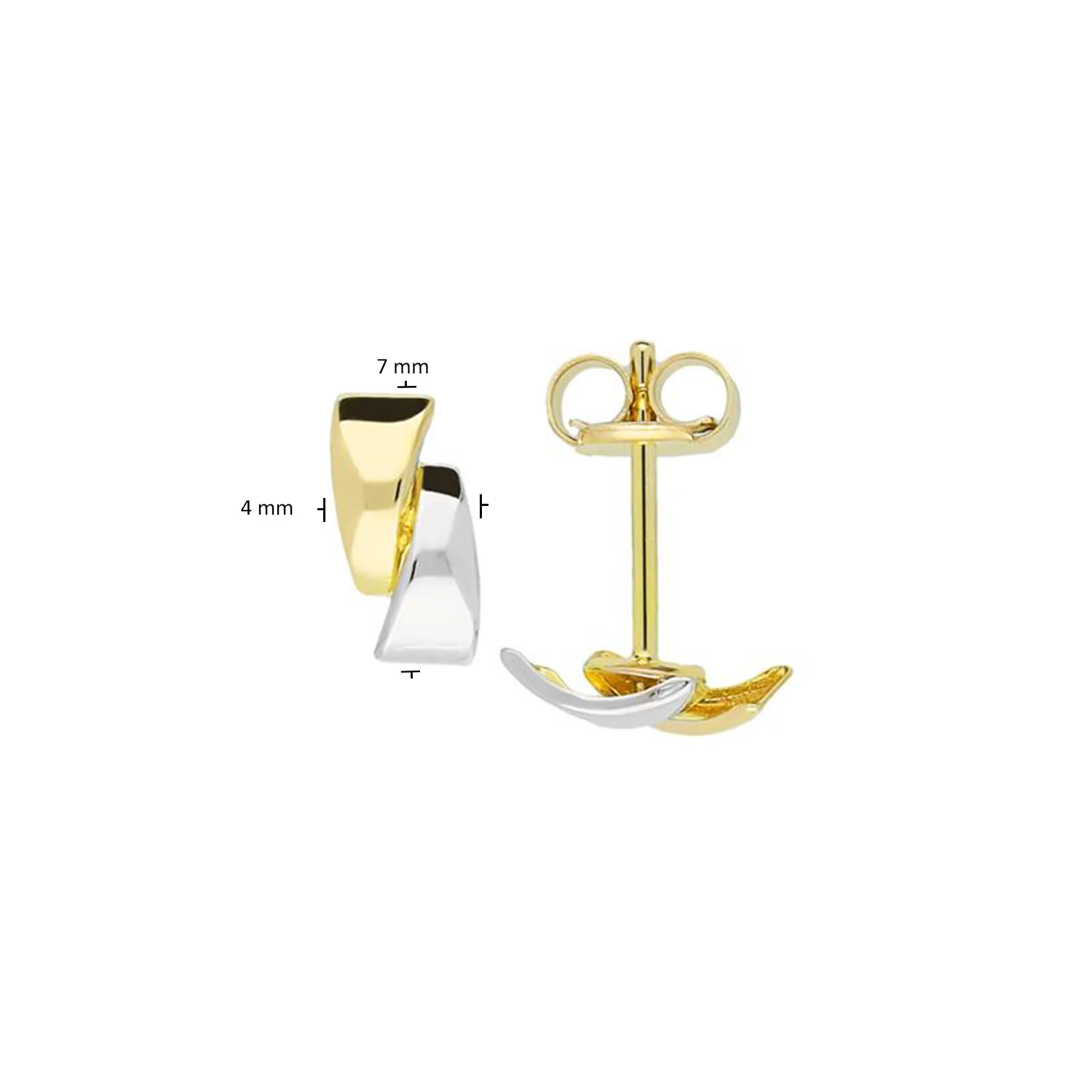 GLOW 14 Karat Gold Earrings 2002-206_0465_00 - Image 3