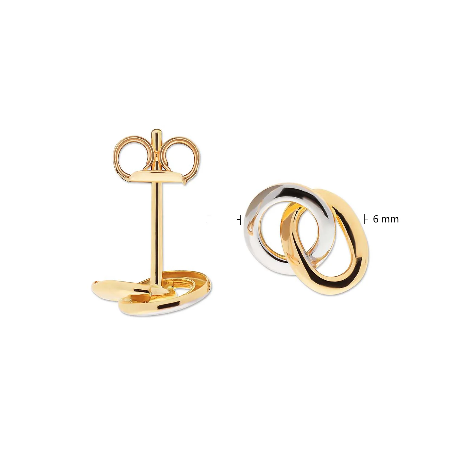 GLOW 14 Karat Gold Earrings 2002-206_5109_00 - Image 2